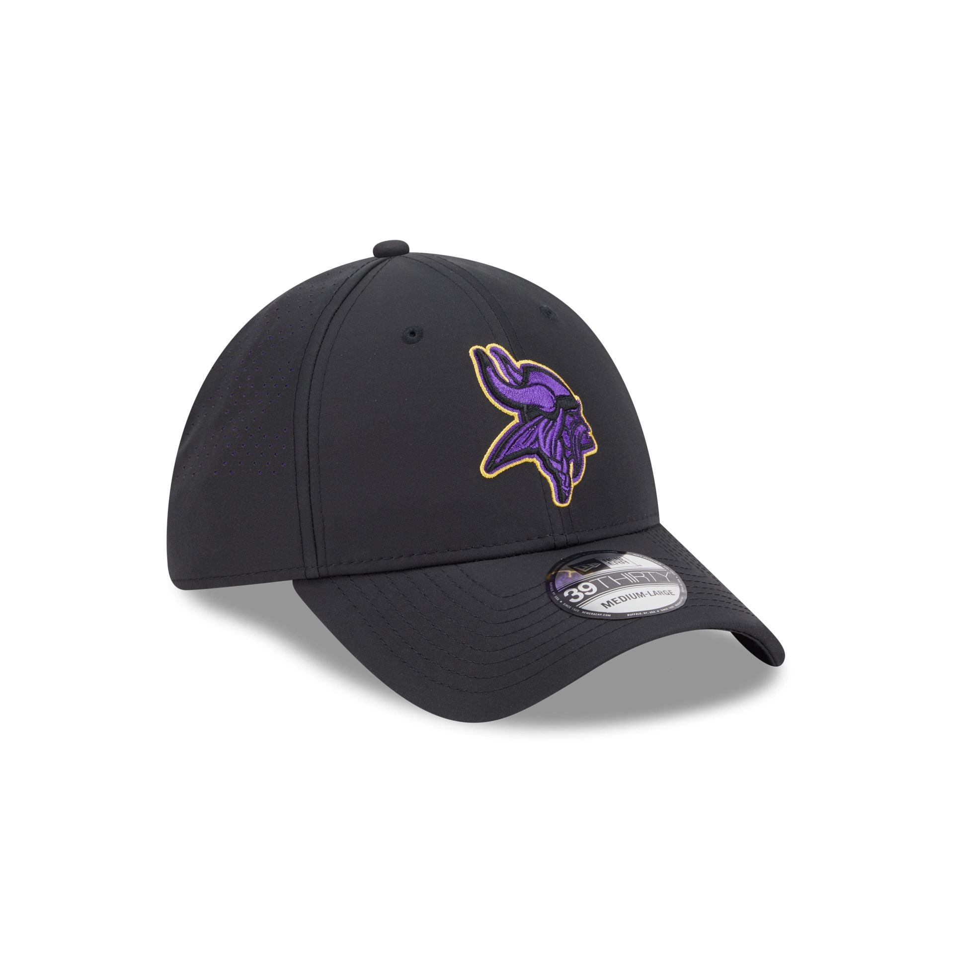Minnesota Vikings Night 39THIRTY Stretch Fit Hat