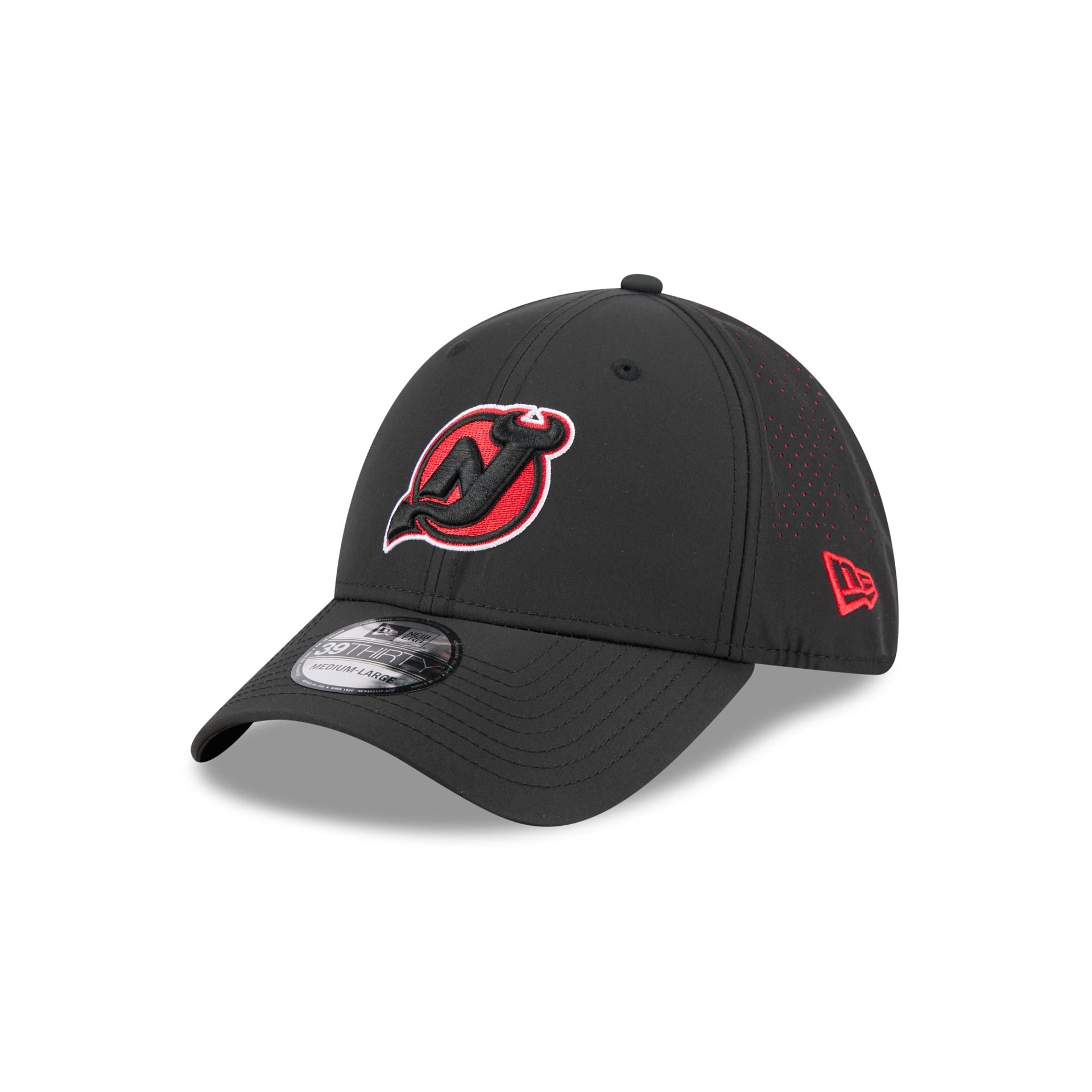 New Jersey Devils Night 39THIRTY Stretch Fit Hat - Nextgenmallstore