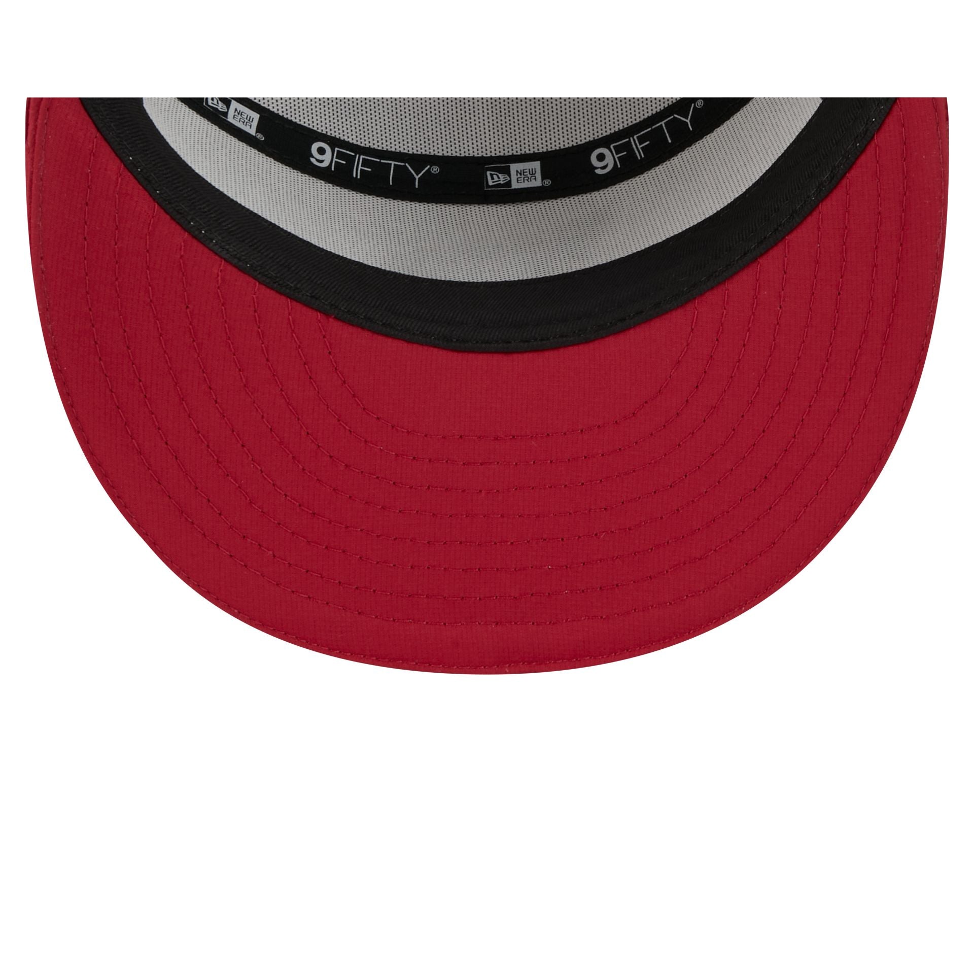 Arizona Cardinals 2025 Training Split Panel 9FIFTY Snapback Hat