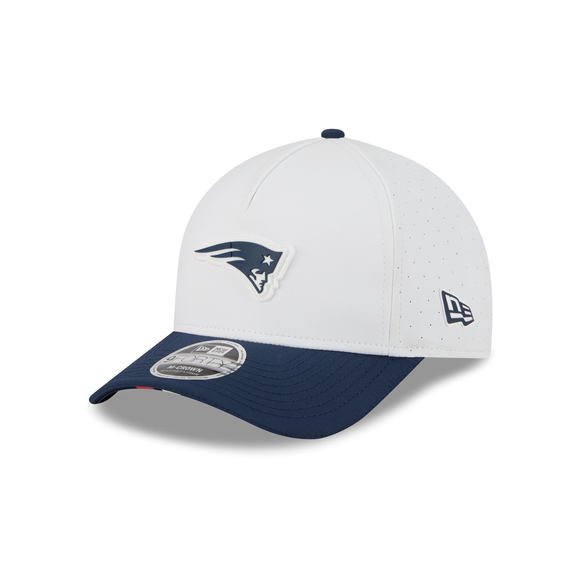 New England Patriots 2025 Training 9FORTY M-Crown A-Frame Snapback Hat - Nextgenmallstore