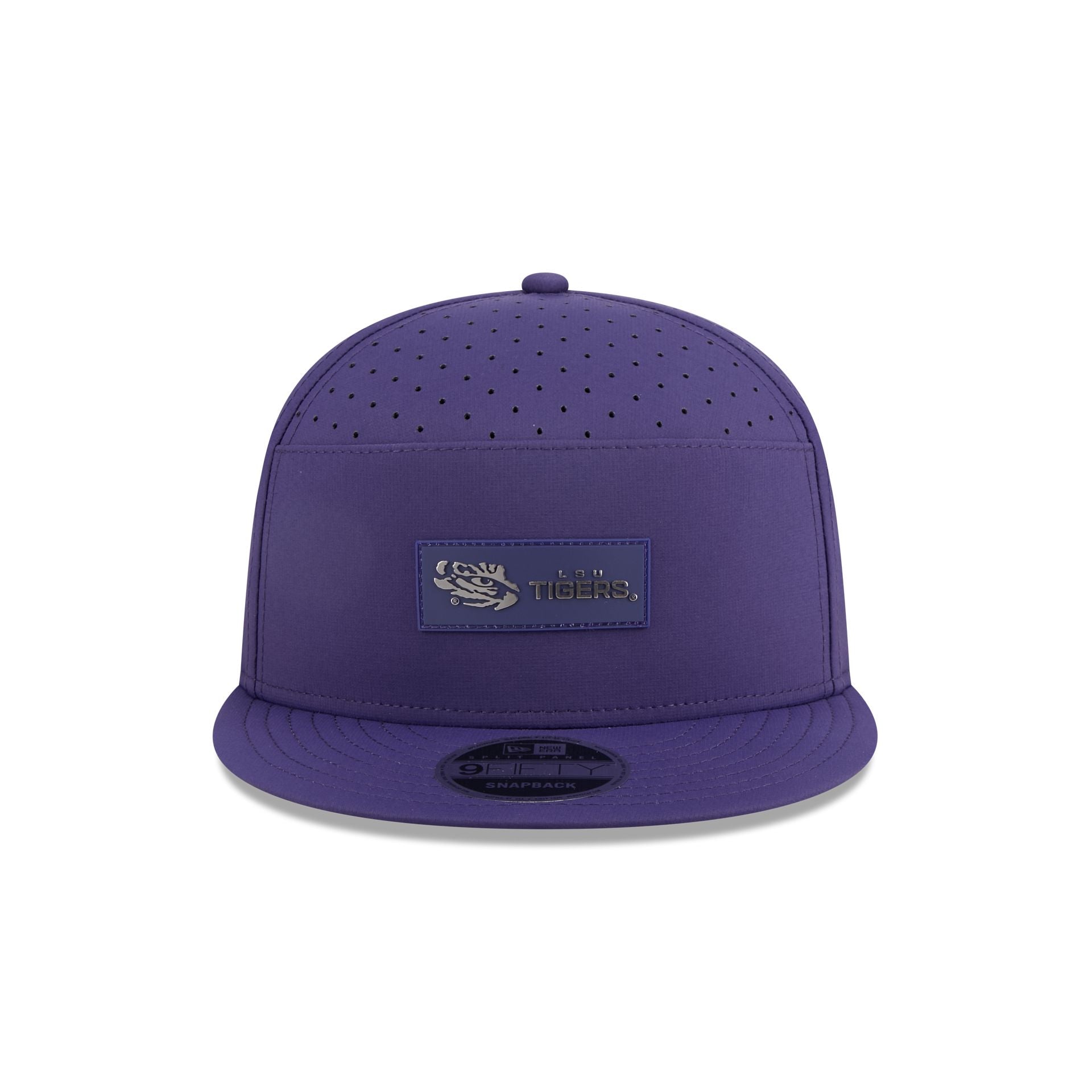 LSU Tigers Hot Weather Split Panel 9FIFTY Snapback Hat