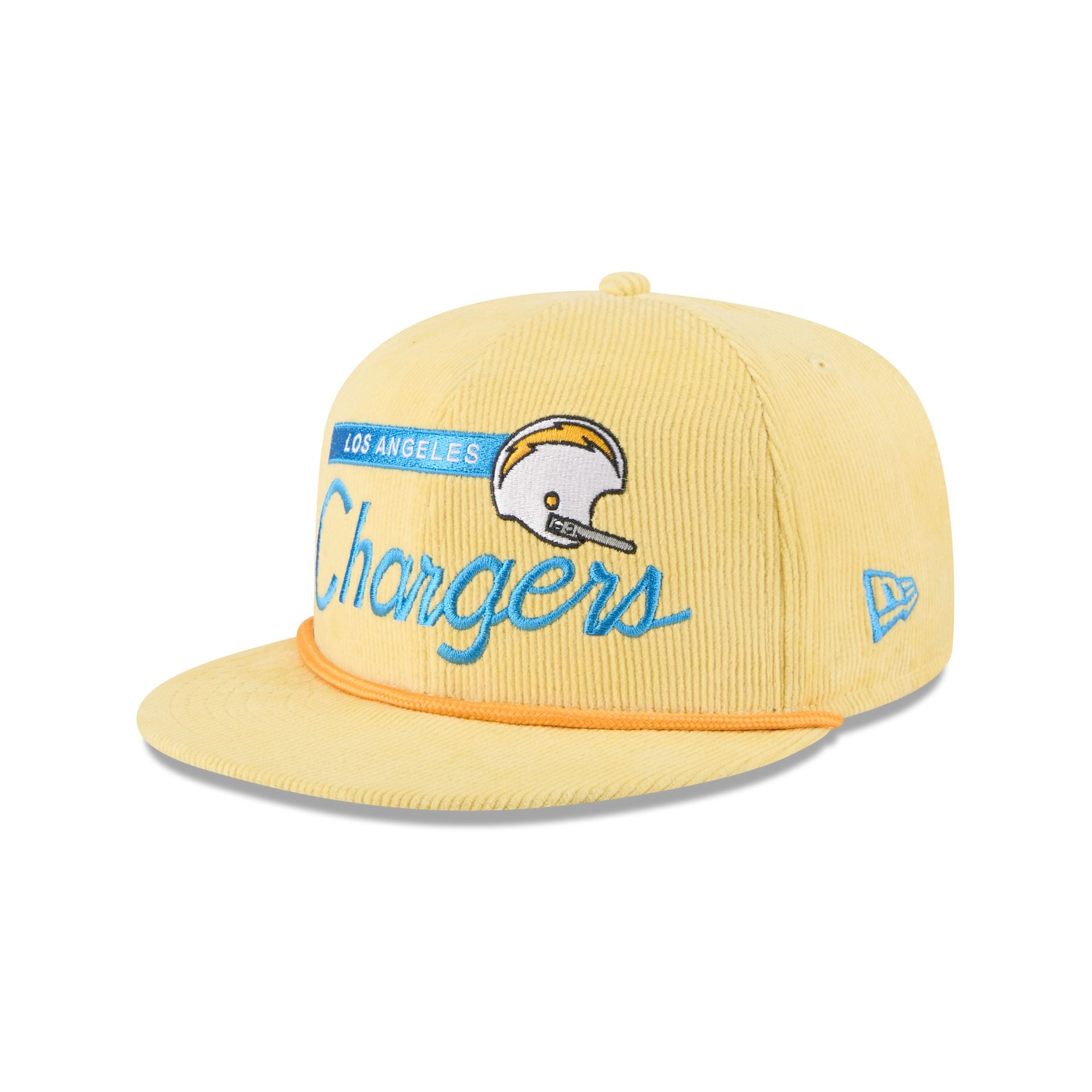 Los Angeles Chargers Corduroy Rope 9FIFTY Snapback Hat