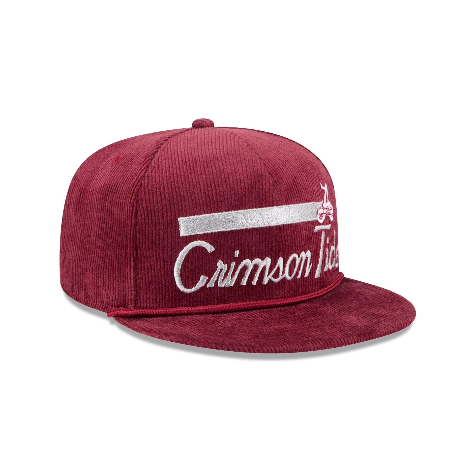 Alabama Crimson Tide College Vault Corduroy Rope 9FIFTY Snapback Hat
