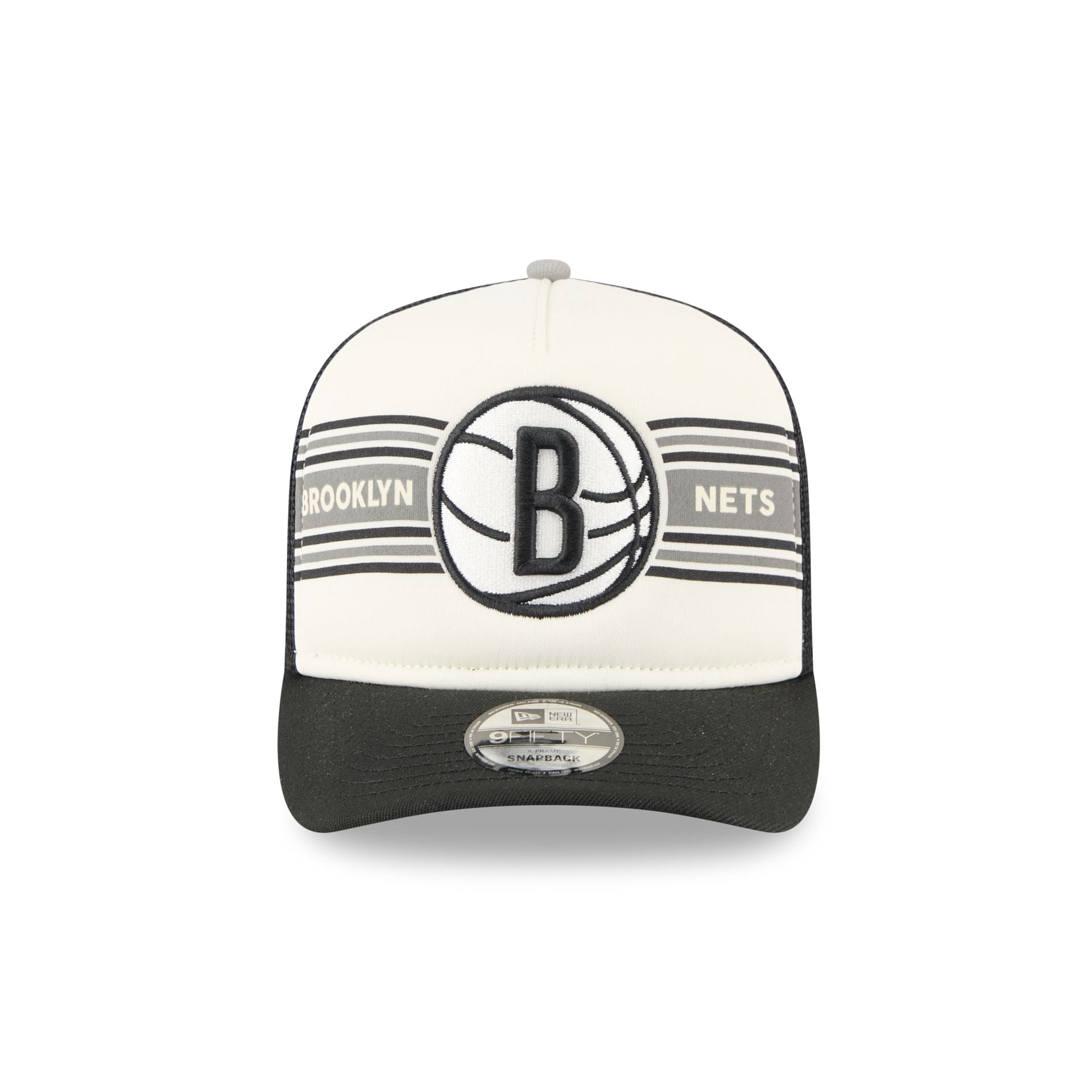 Brooklyn Nets Banner 9FIFTY A-Frame Trucker Hat