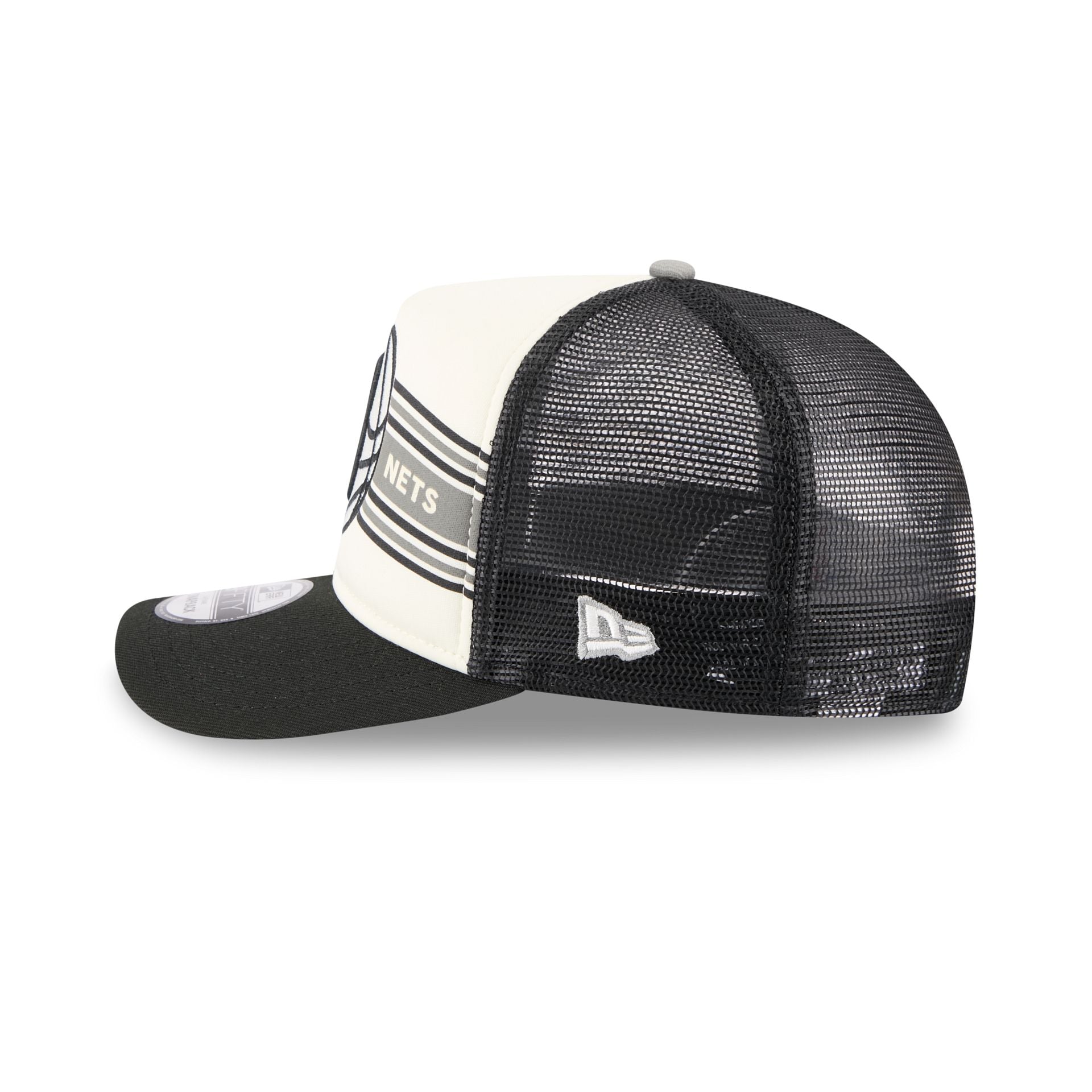 Brooklyn Nets Banner 9FIFTY A-Frame Trucker Hat