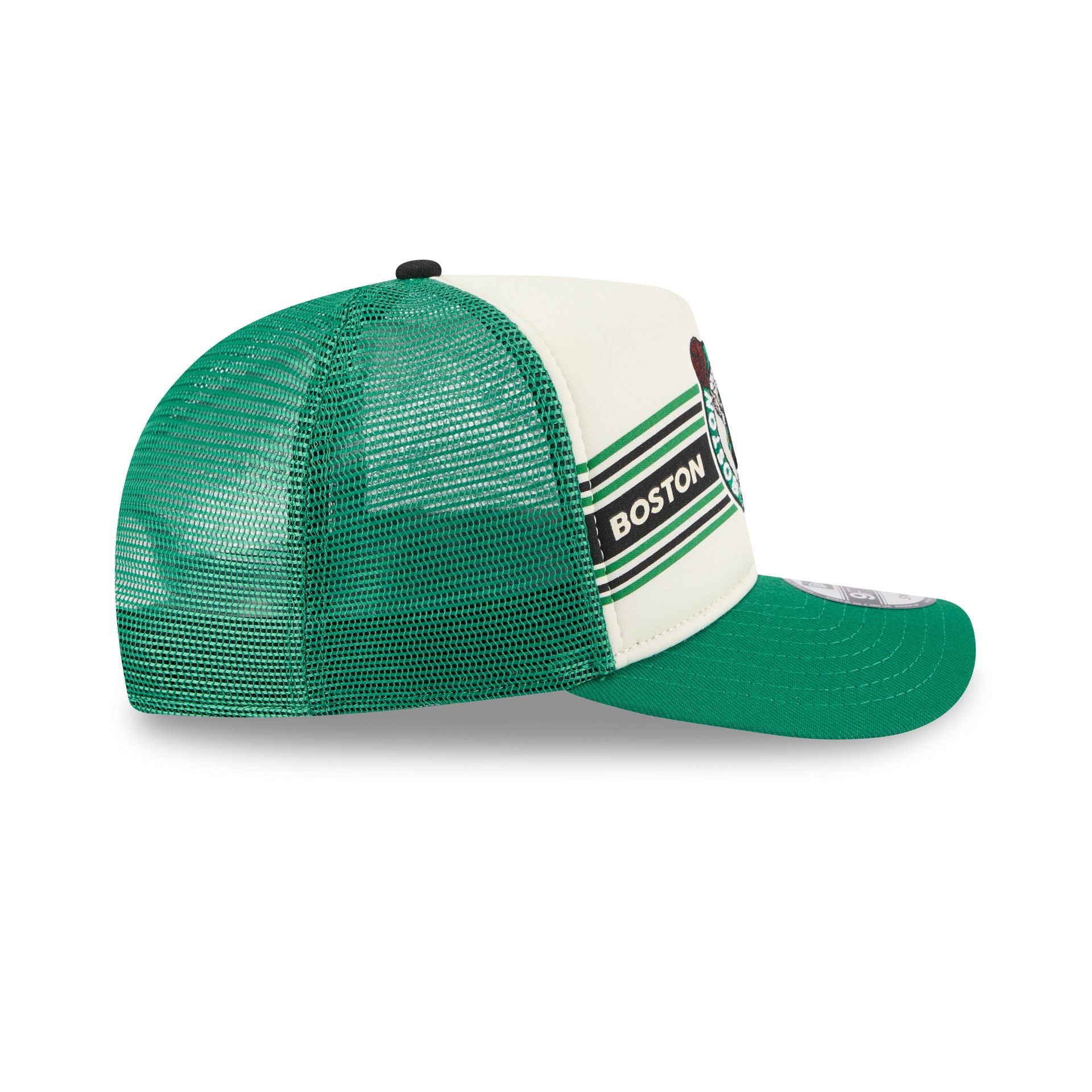 Boston Celtics Banner 9FIFTY A-Frame Trucker Hat