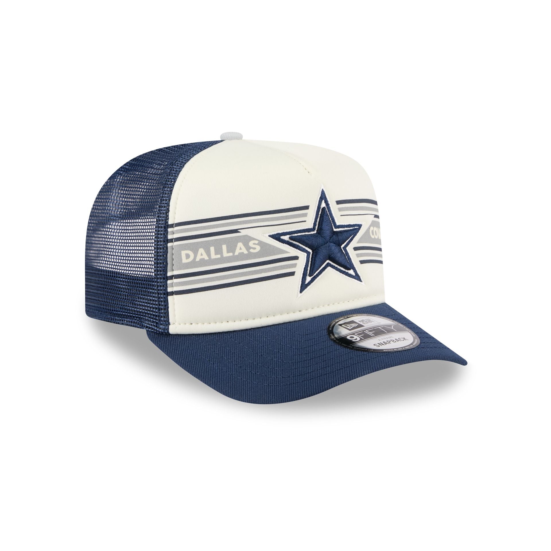 Dallas Cowboys Banner 9FIFTY A-Frame Trucker Hat