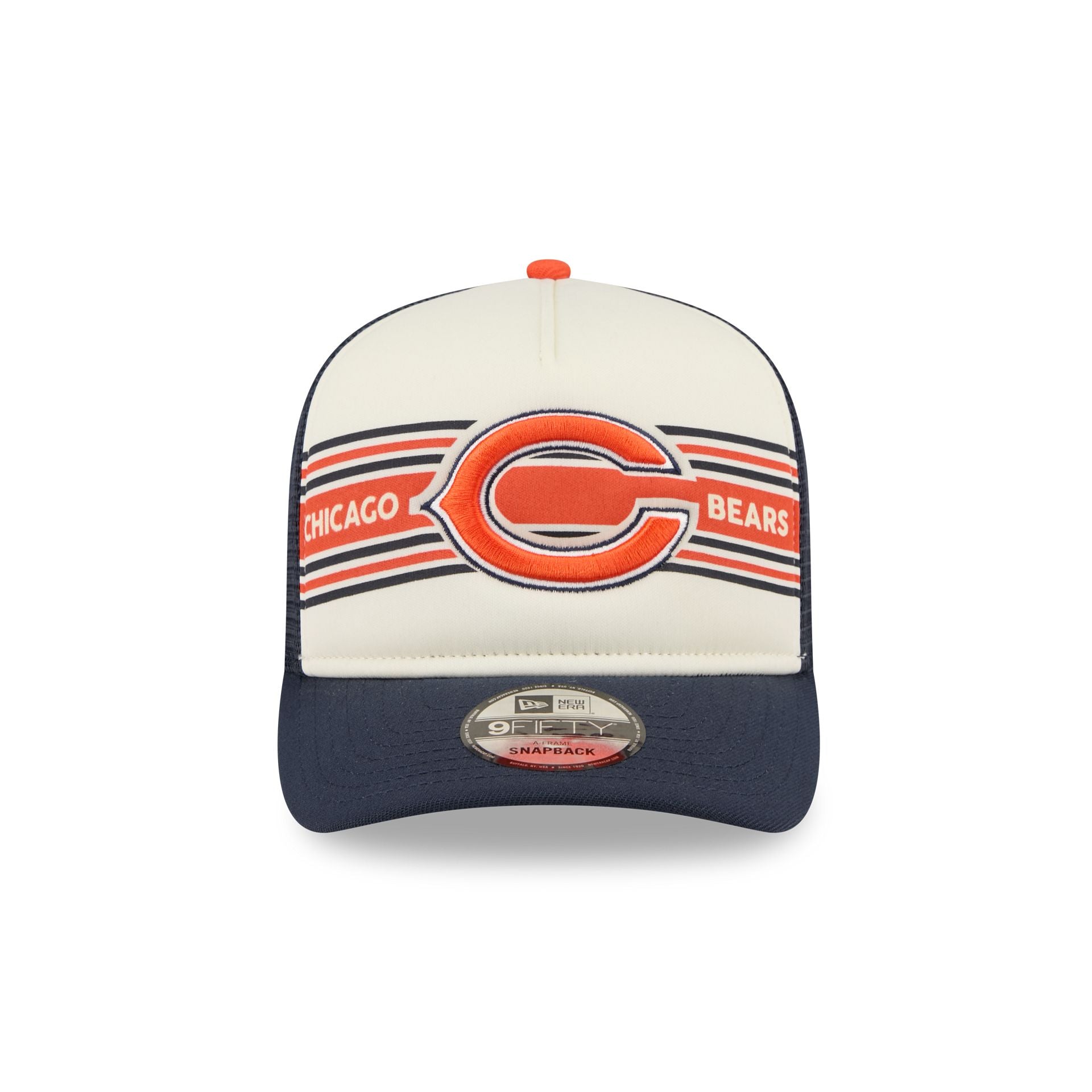 Chicago Bears Banner 9FIFTY A-Frame Trucker Hat