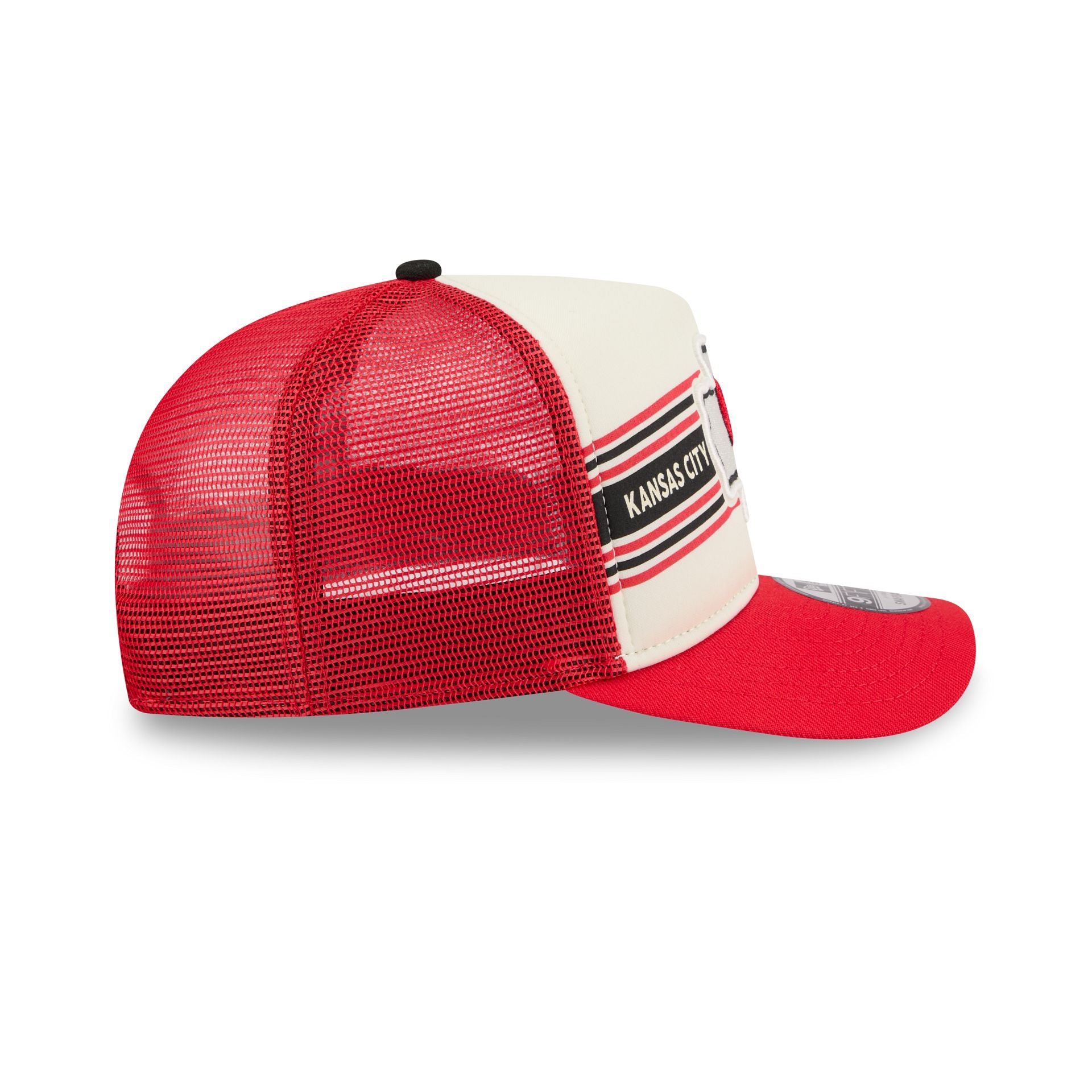 Kansas City Chiefs Banner 9FIFTY A-Frame Trucker Hat