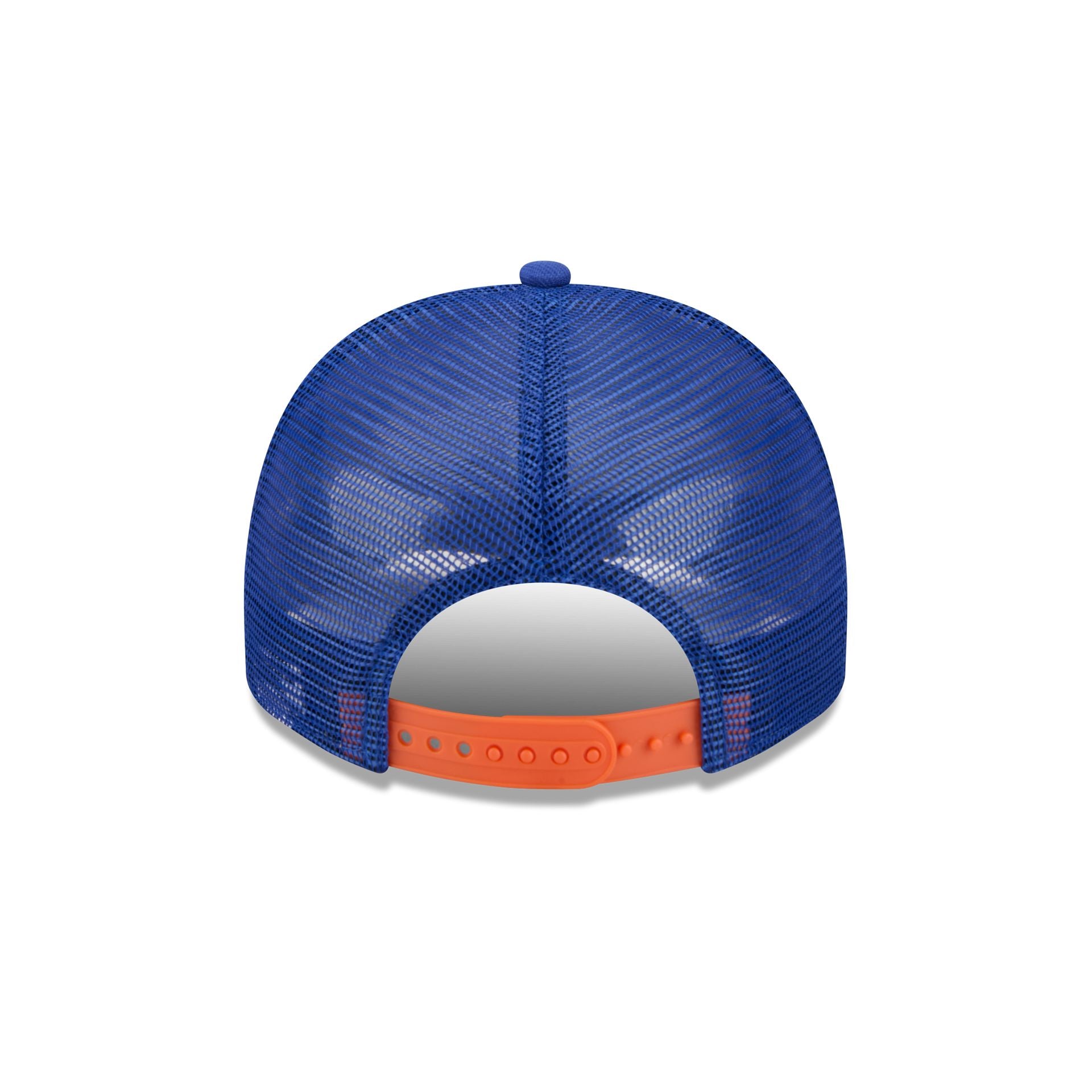 New York Knicks Banner 9FIFTY A-Frame Trucker Hat