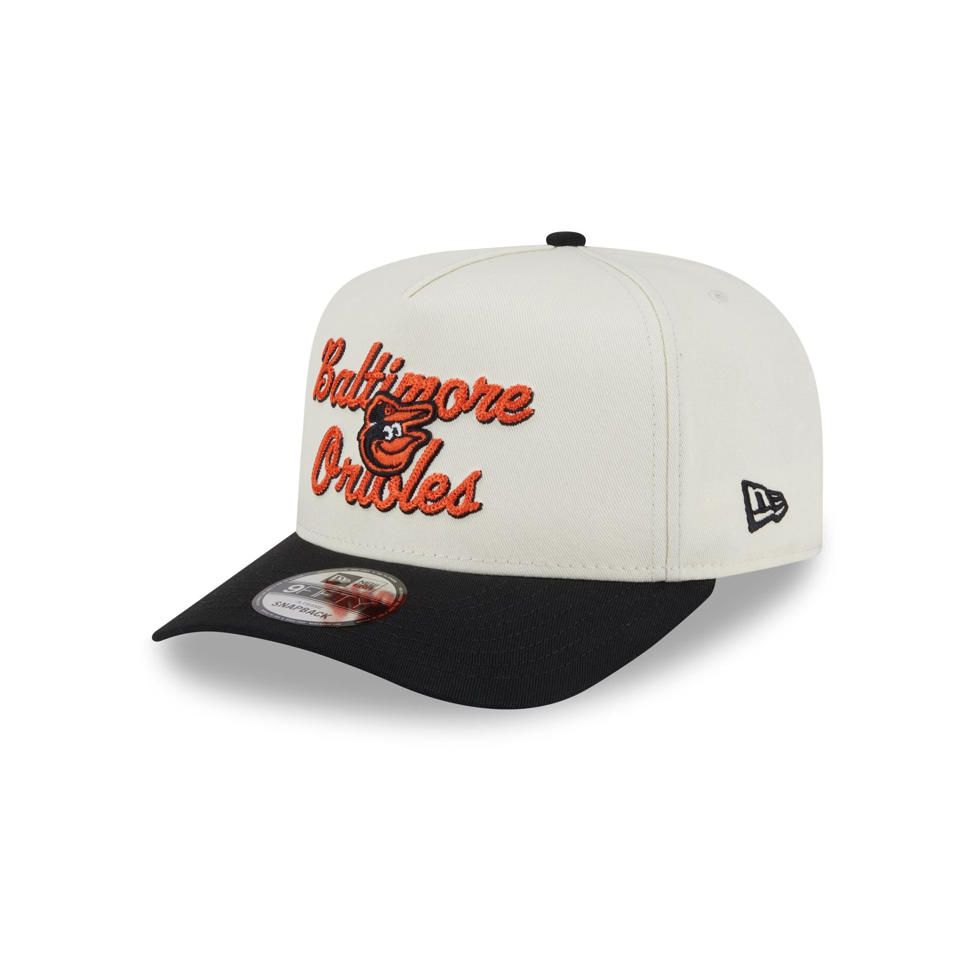 Baltimore Orioles Chainstitch 9FIFTY A-Frame Snapback Hat - Nextgenmallstore