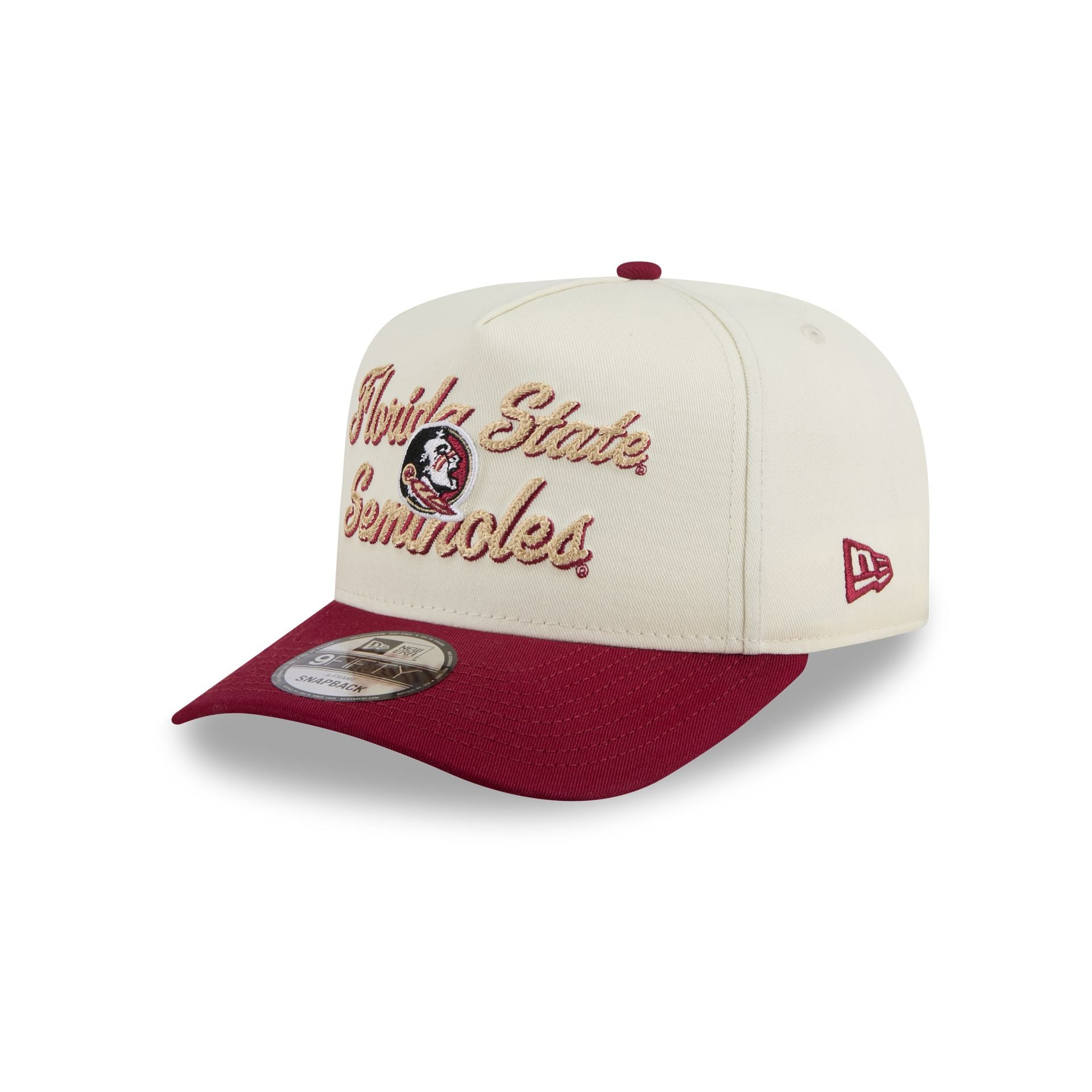 Florida State Seminoles Chainstitch 9FIFTY A-Frame Snapback Hat