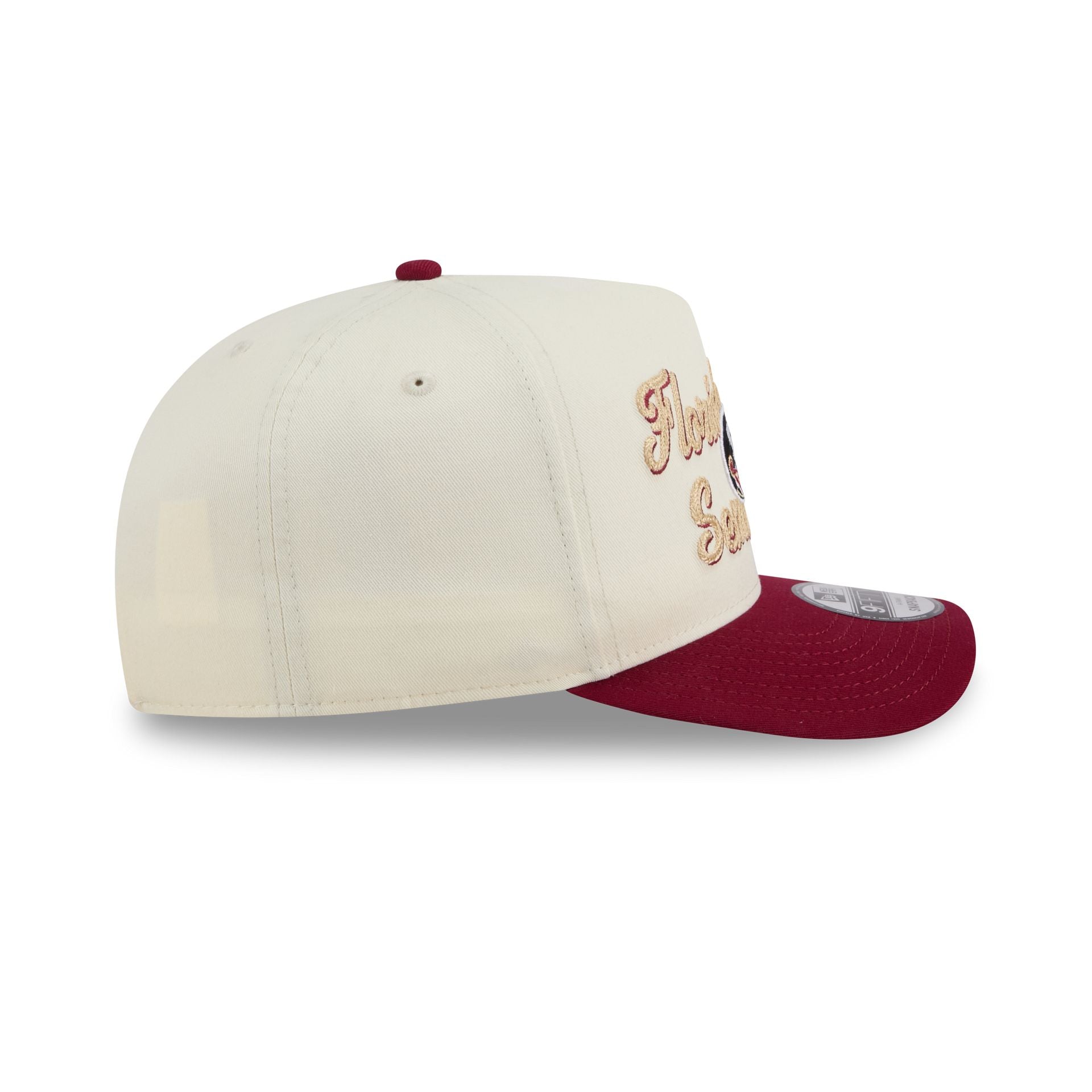 Florida State Seminoles Chainstitch 9FIFTY A-Frame Snapback Hat