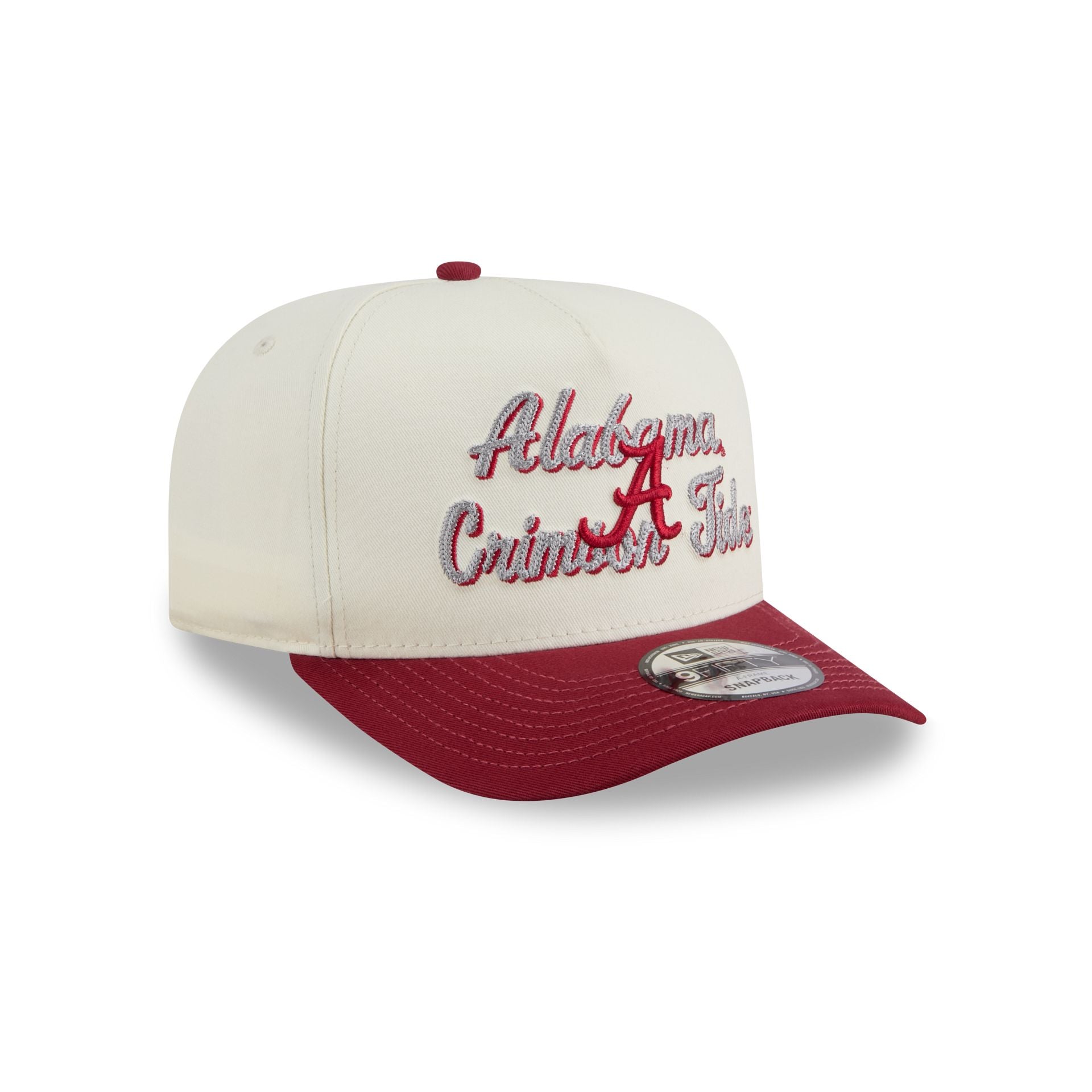 Alabama Crimson Tide Chainstitch 9FIFTY A-Frame Snapback Hat