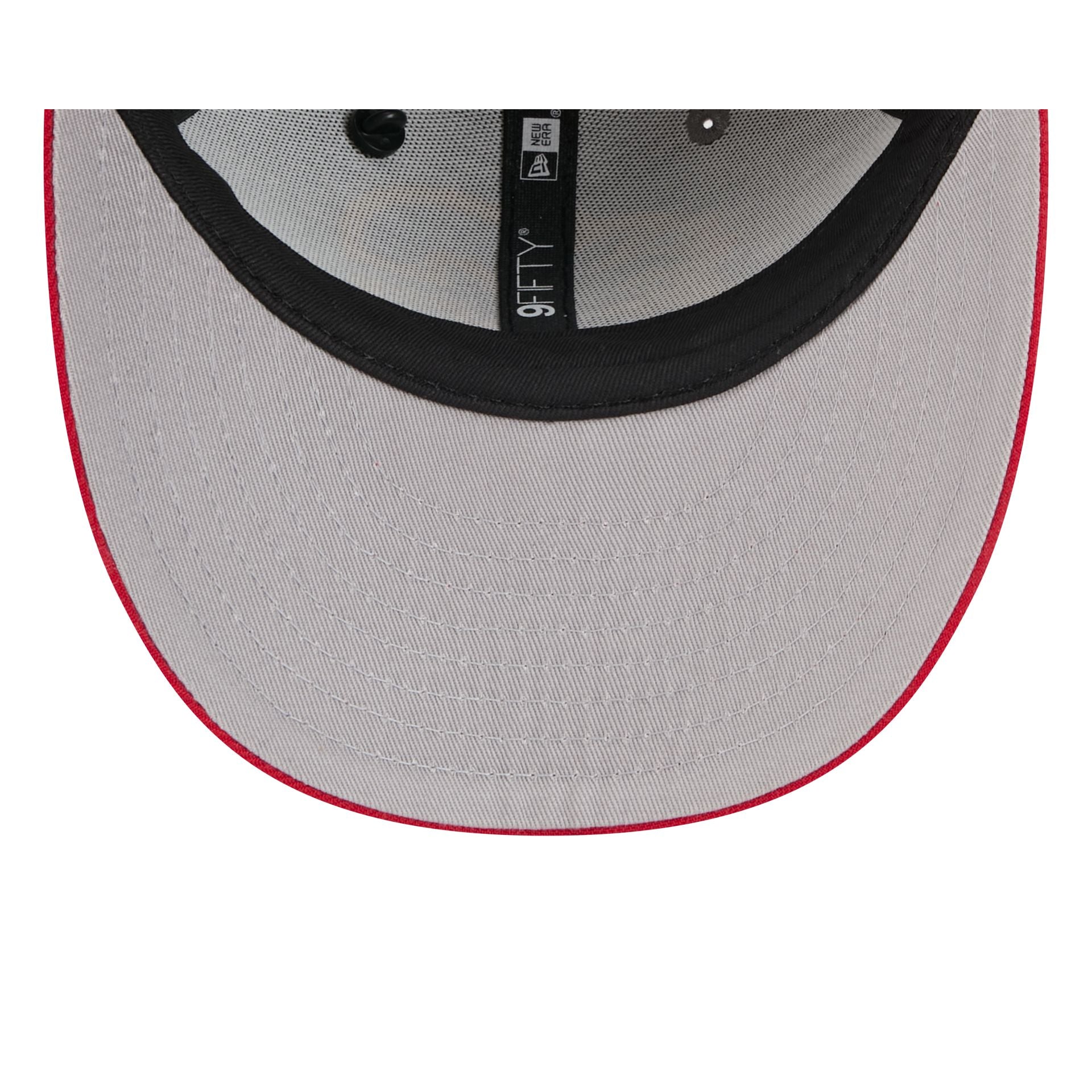 Calgary Flames Heather Gray Wool Low Profile 9FIFTY Snapback Hat