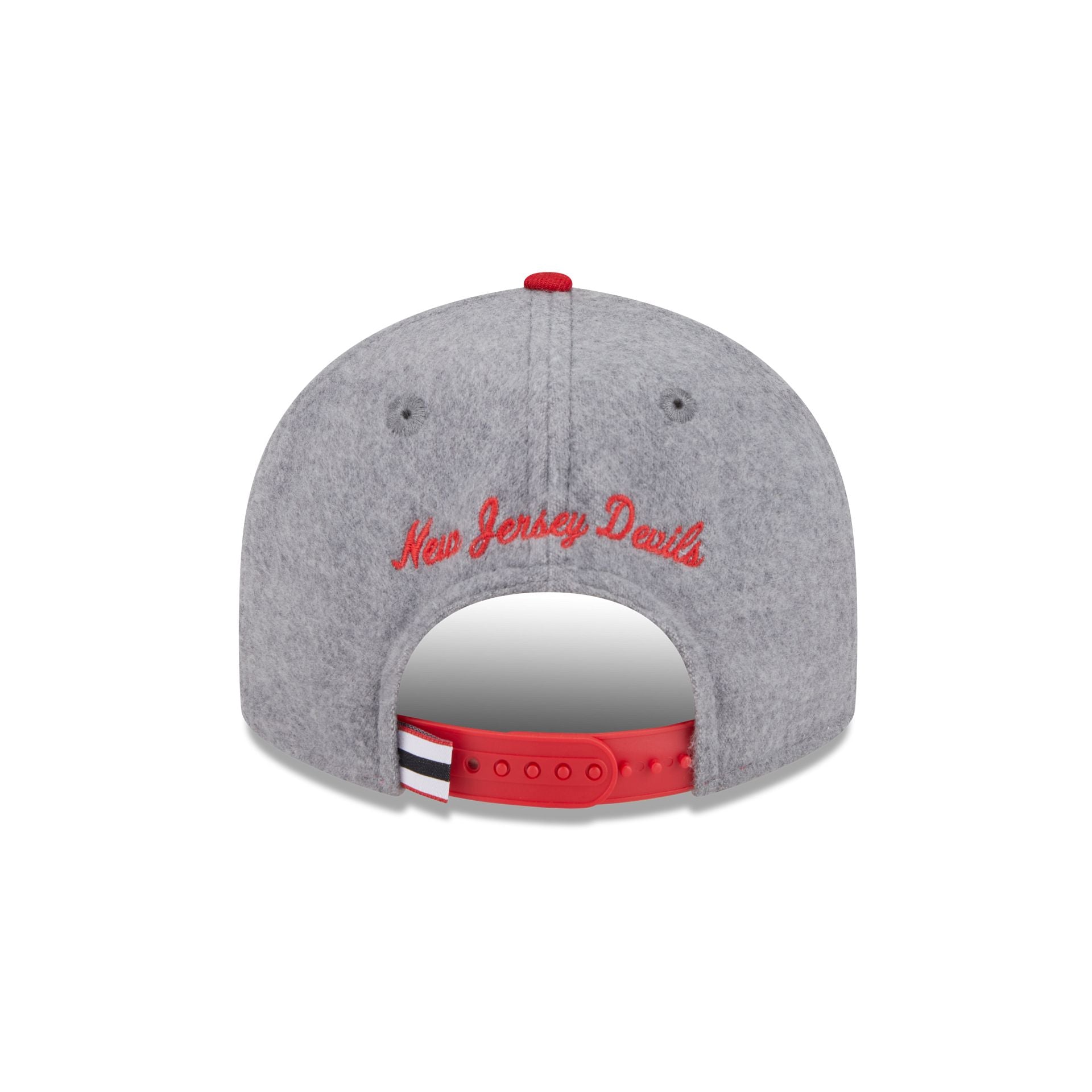 New Jersey Devils Heather Gray Wool Low Profile 9FIFTY Snapback Hat