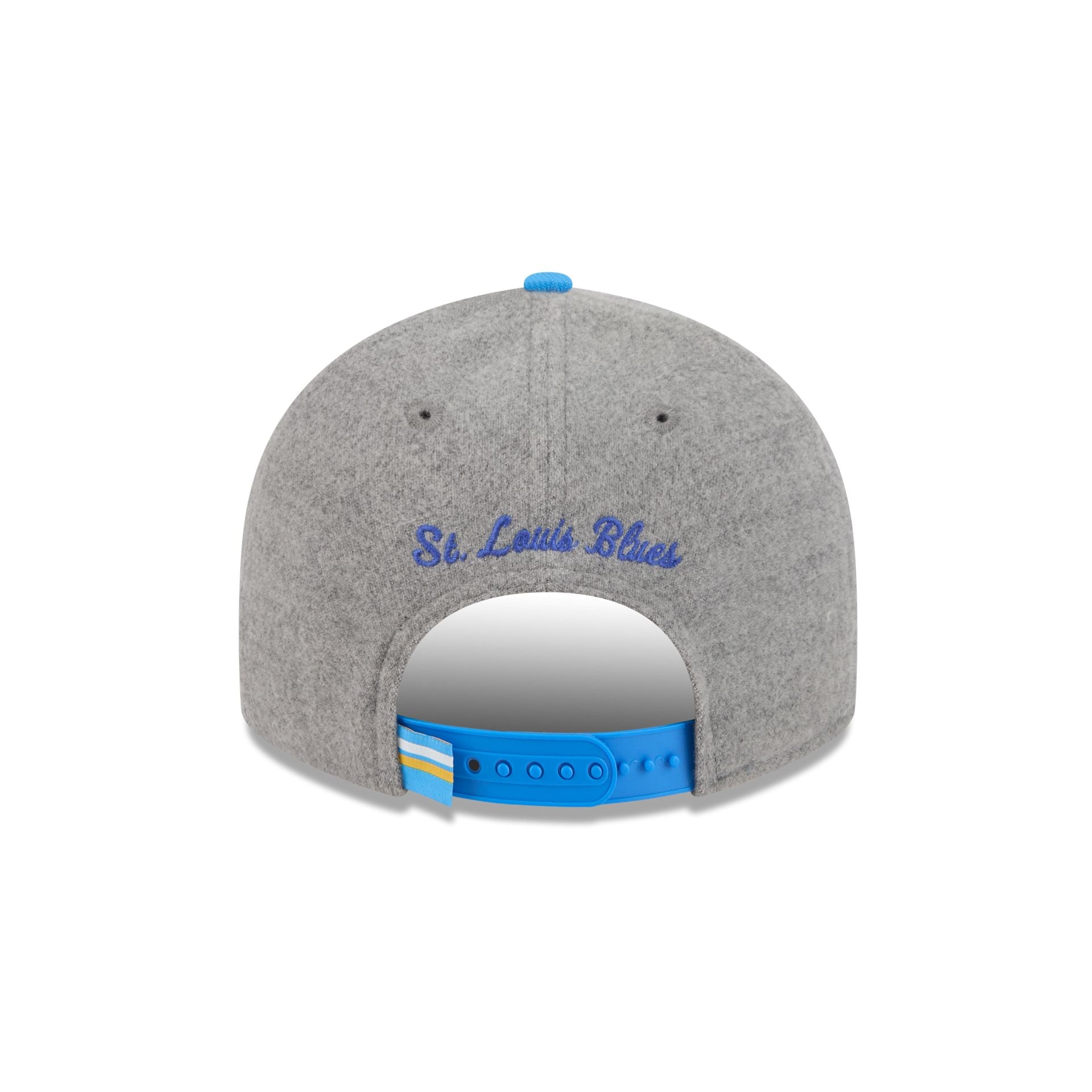 St. Louis Blues Heather Gray Wool Low Profile 9FIFTY Snapback Hat