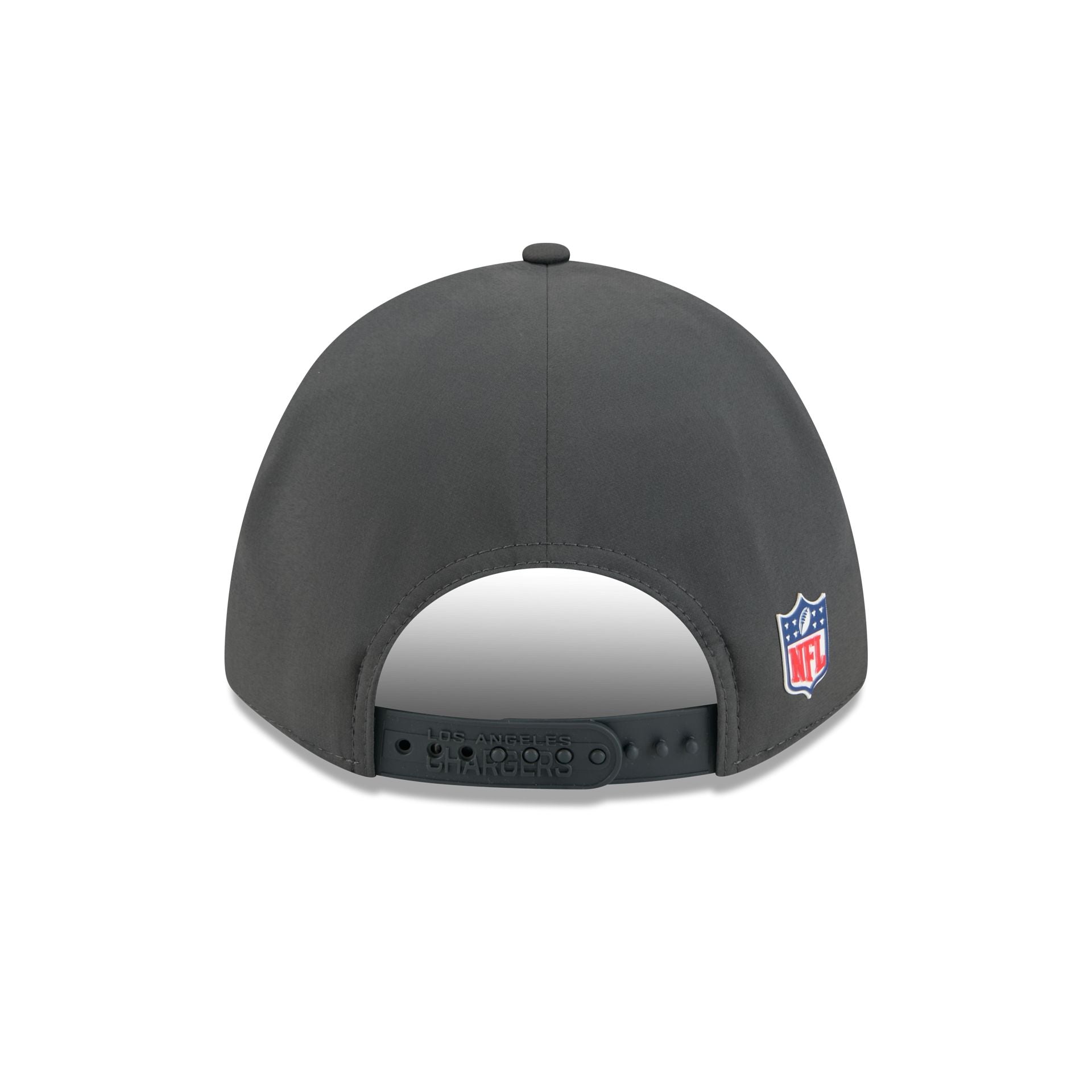 Los Angeles Chargers 2025 Sideline Cold Weather Steel Clouds 9FORTY M-Crown Snapback Hat