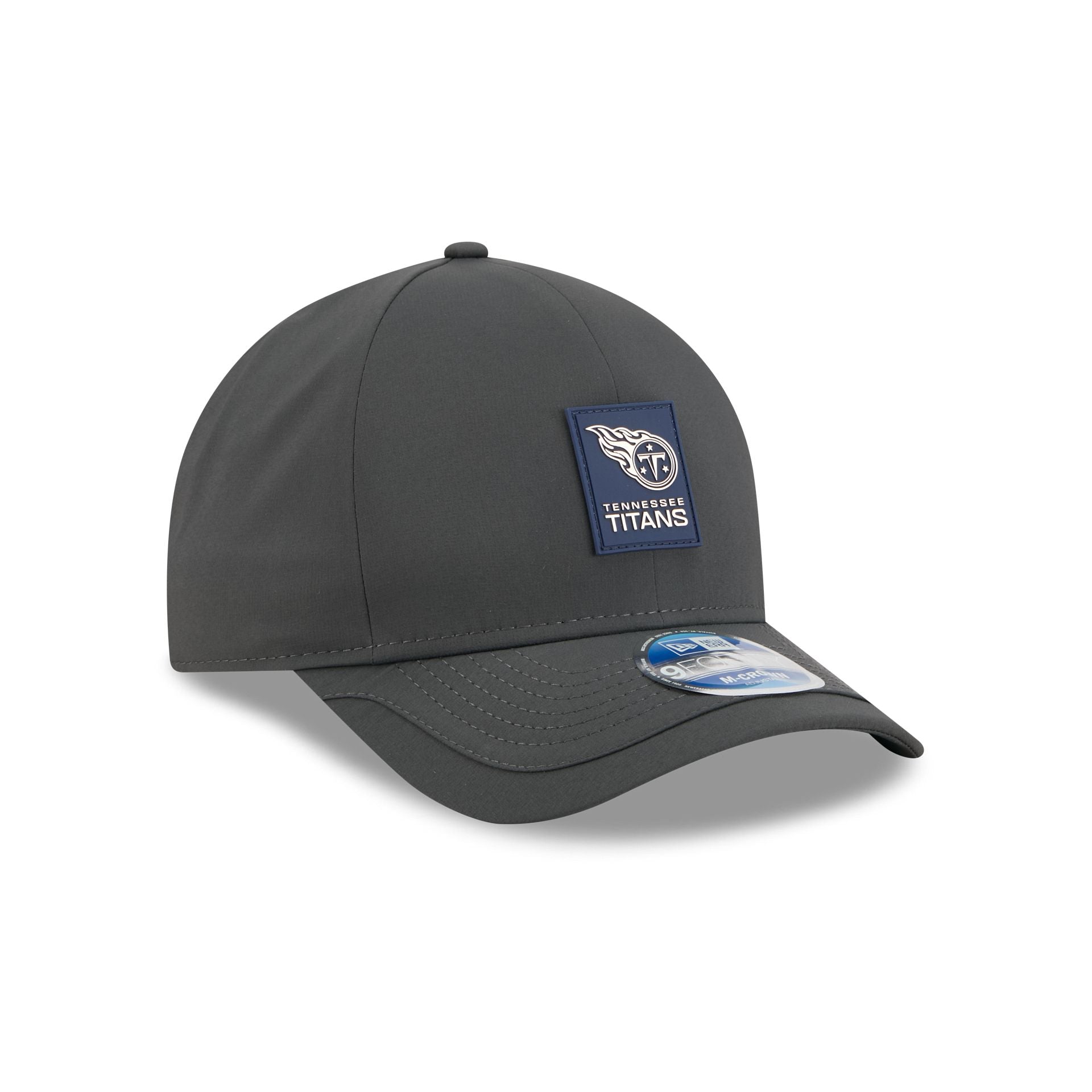 Tennessee Titans 2025 Sideline Cold Weather Steel Clouds 9FORTY M-Crown Snapback Hat