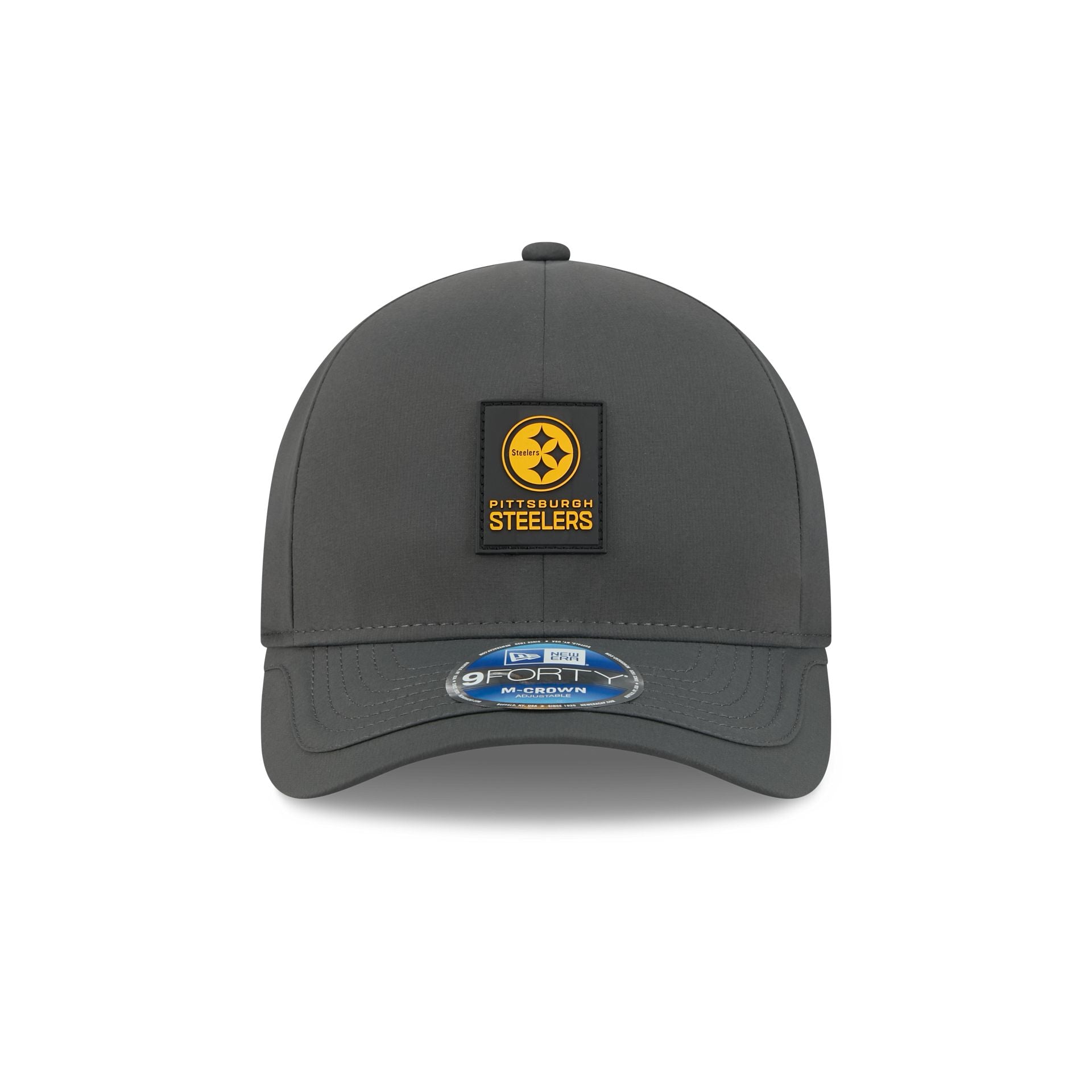 Pittsburgh Steelers 2025 Sideline Cold Weather Steel Clouds 9FORTY M-Crown Snapback Hat