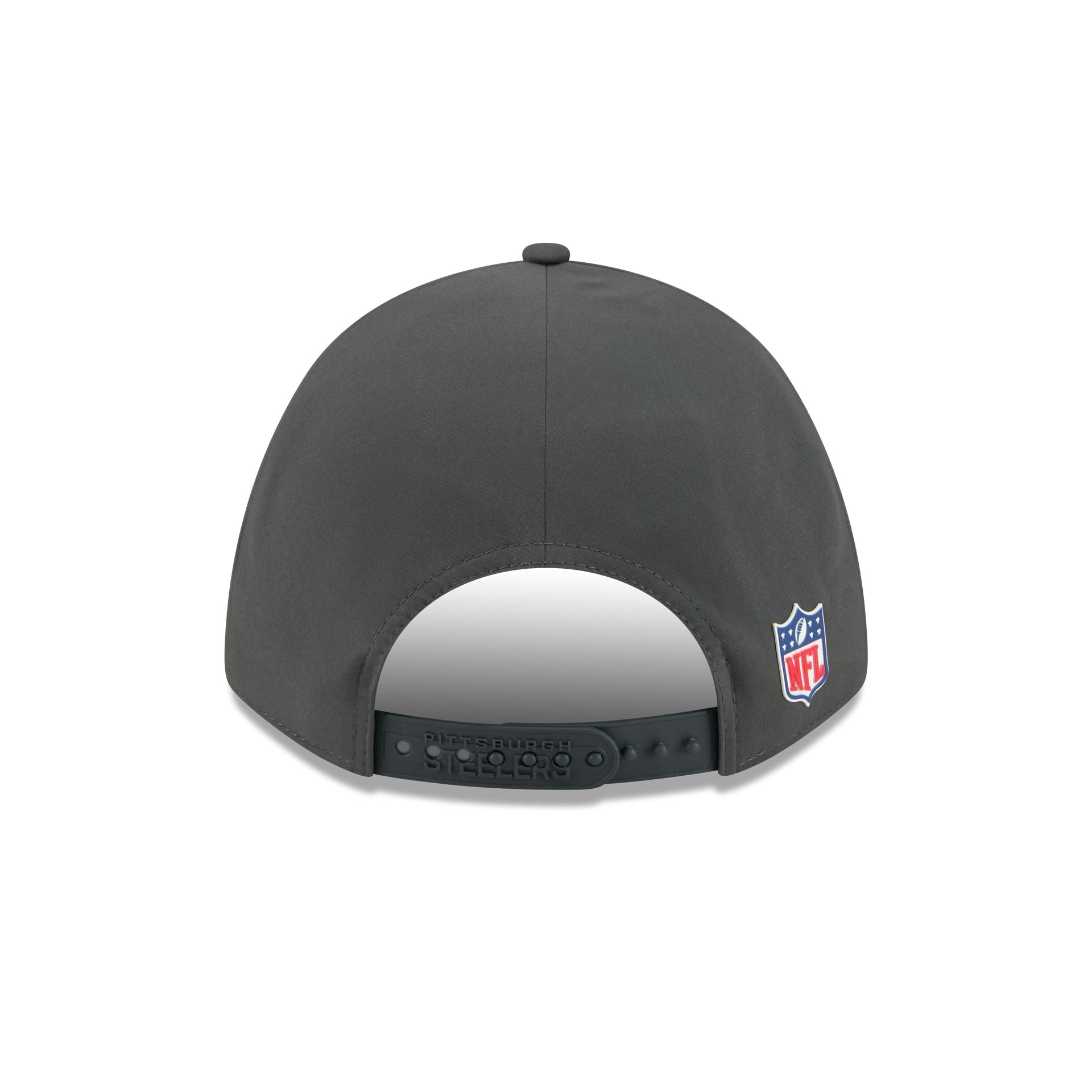 Pittsburgh Steelers 2025 Sideline Cold Weather Steel Clouds 9FORTY M-Crown Snapback Hat