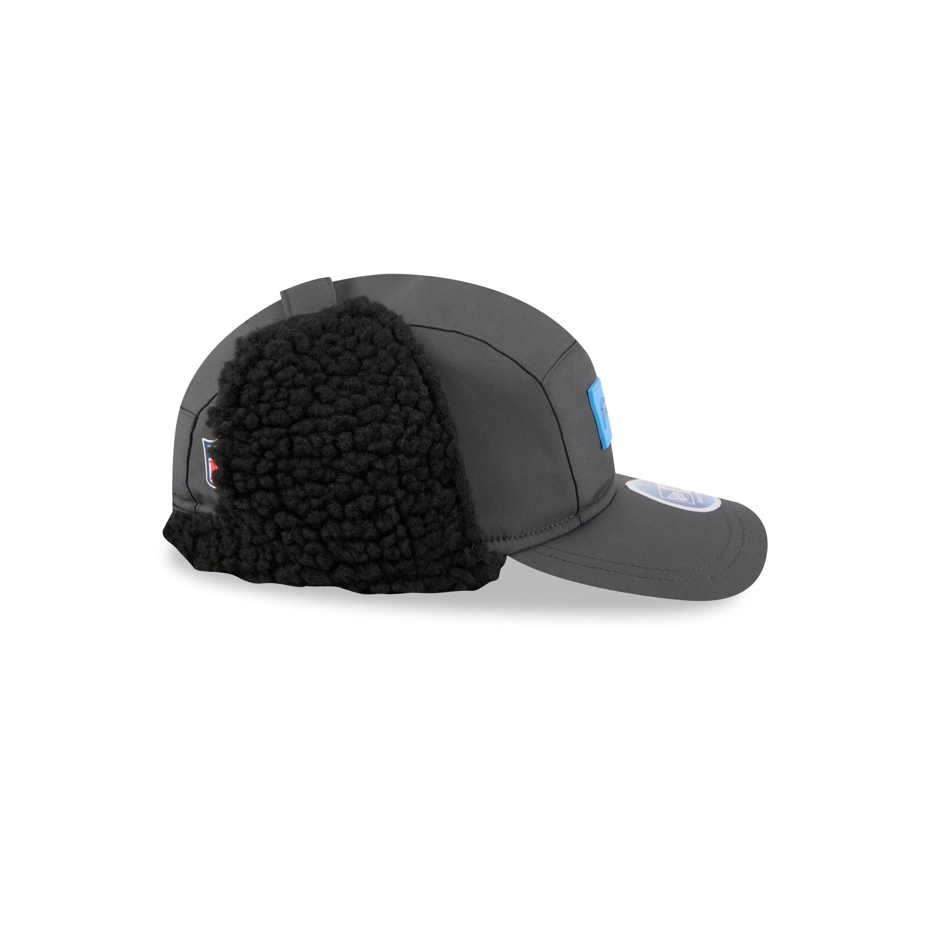 Los Angeles Chargers 2025 Sideline Cold Weather Steel Clouds Runner Dogear Adjustable Hat