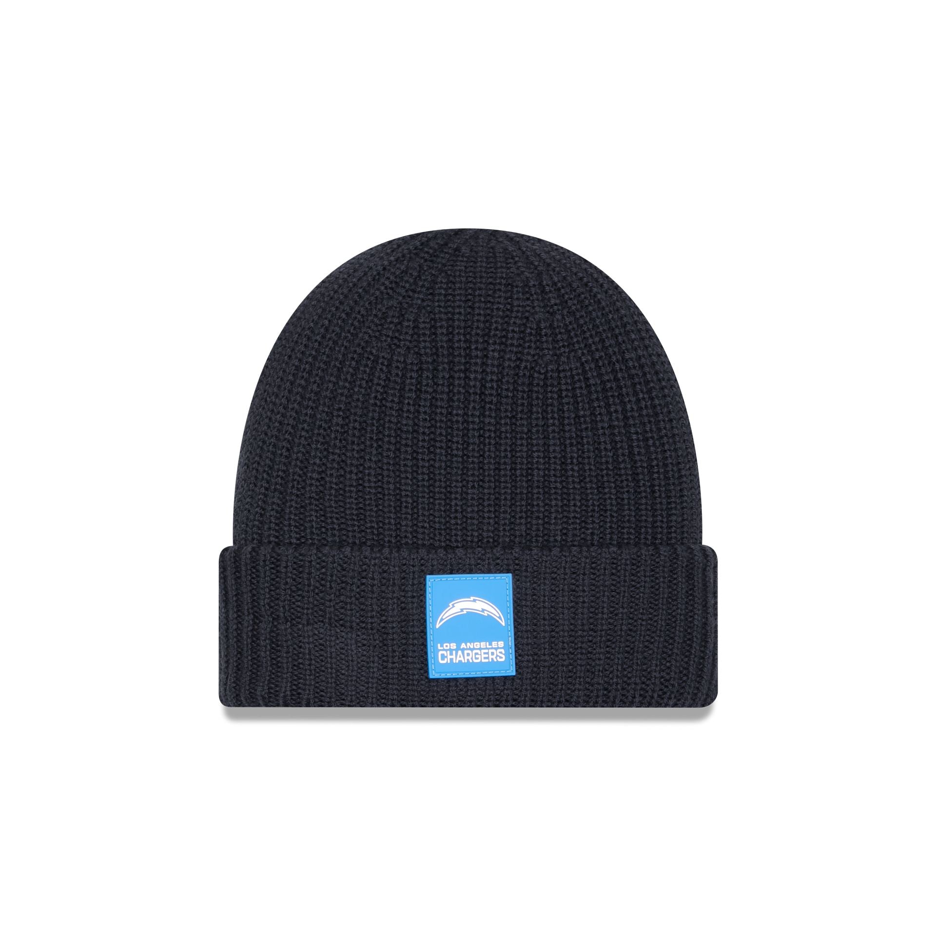 Los Angeles Chargers 2025 Sideline Cold Weather Steel Clouds Cuff Knit Beanie