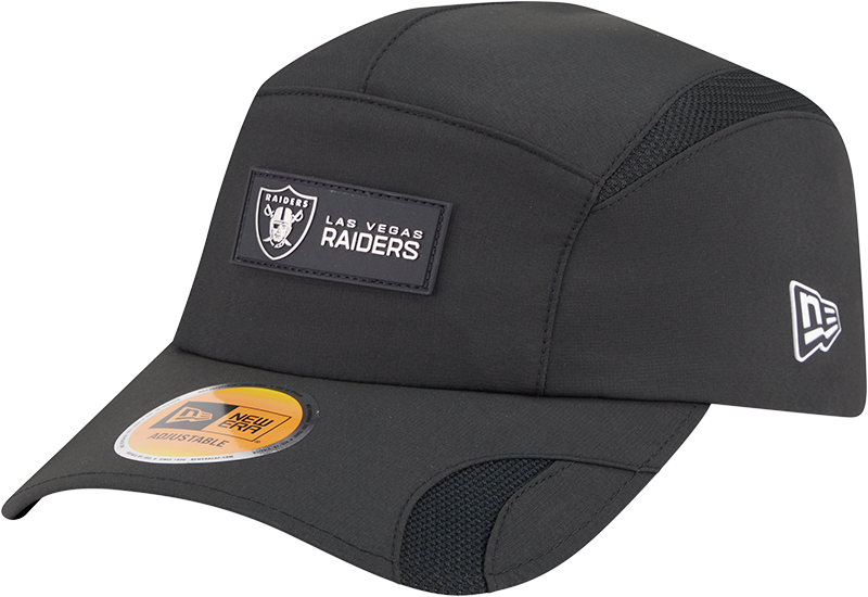 Las Vegas Raiders 2025 Sideline Hot Weather Runner Adjustable Hat