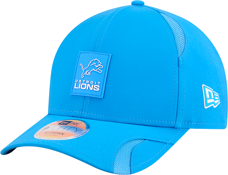 Detroit Lions 2025 Sideline Hot Weather 9FORTY M-Crown Snapback Hat