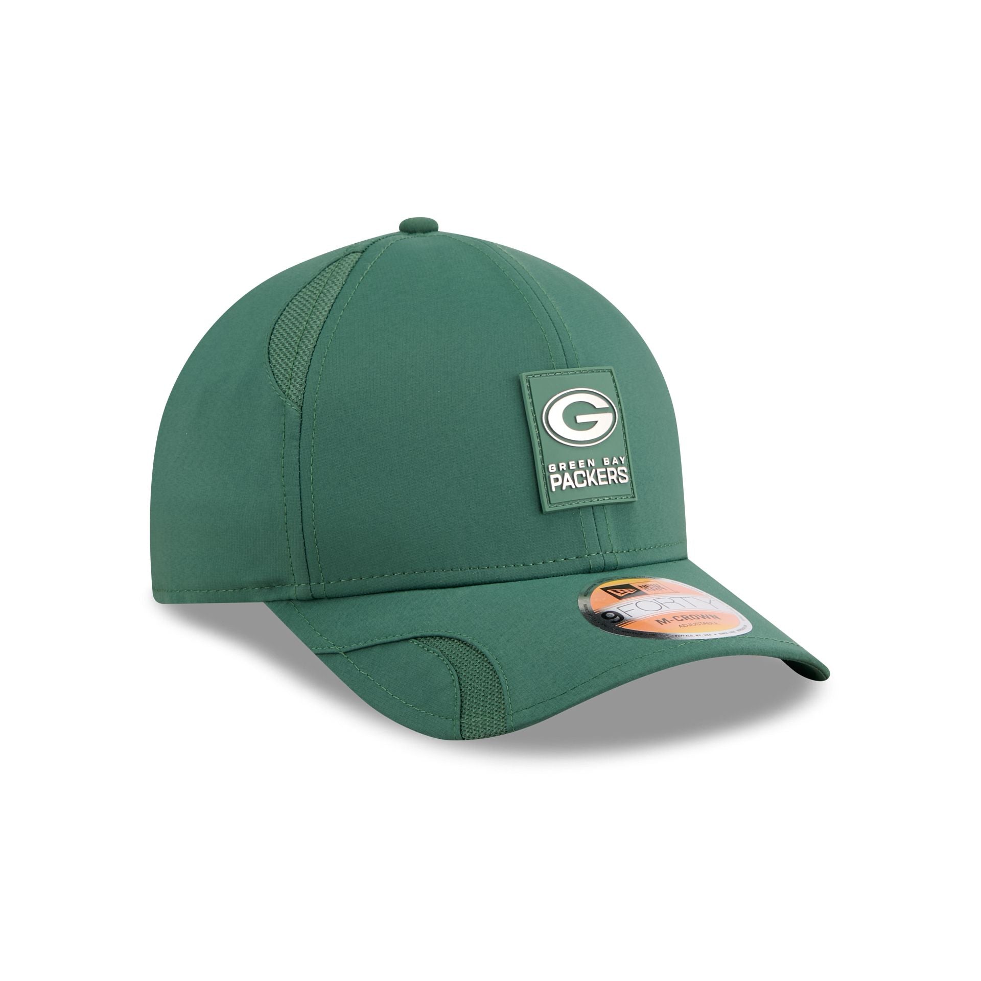 Green Bay Packers 2025 Sideline Hot Weather 9FORTY M-Crown Snapback Hat