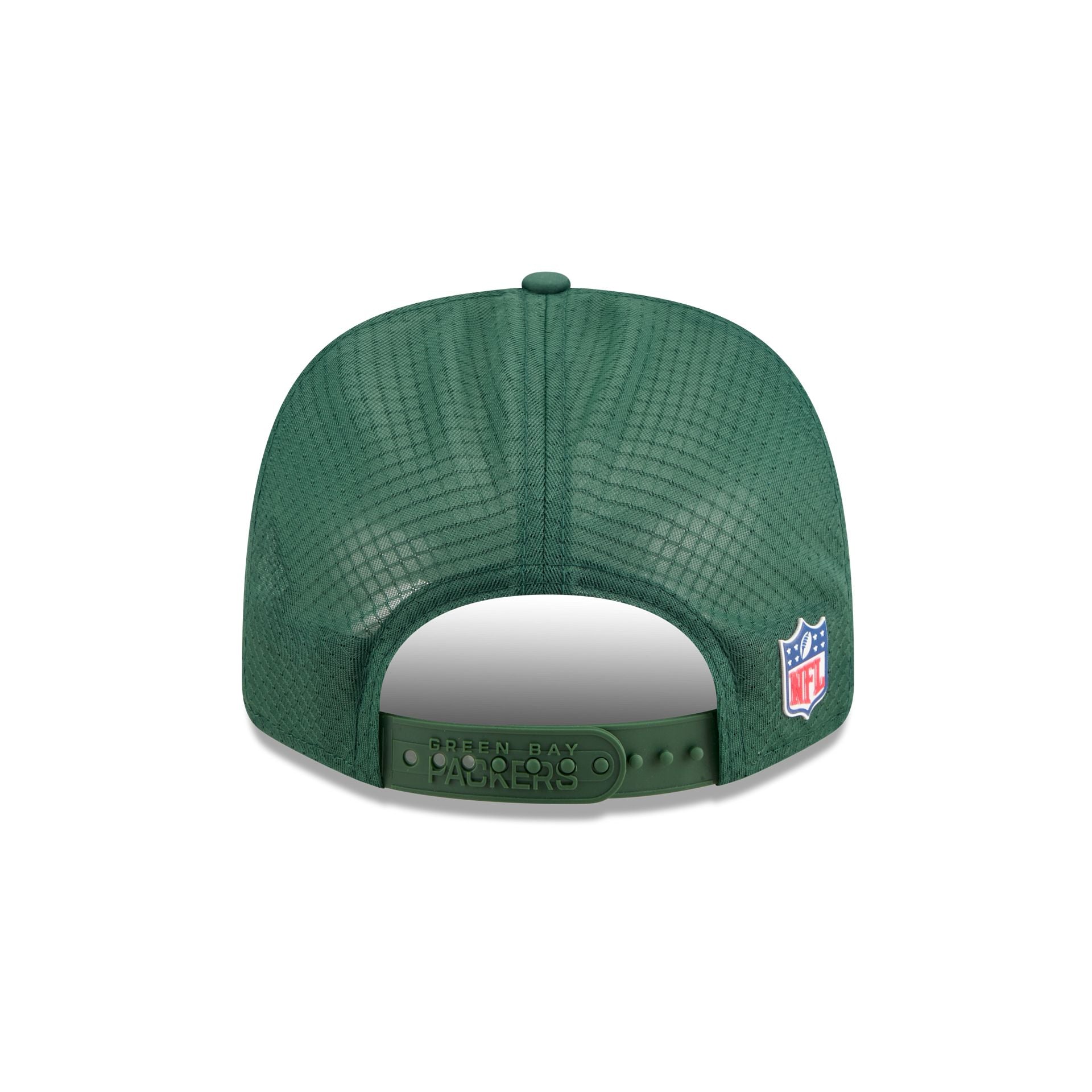 Green Bay Packers 2025 Sideline Hot Weather 9SEVENTY Trucker Hat