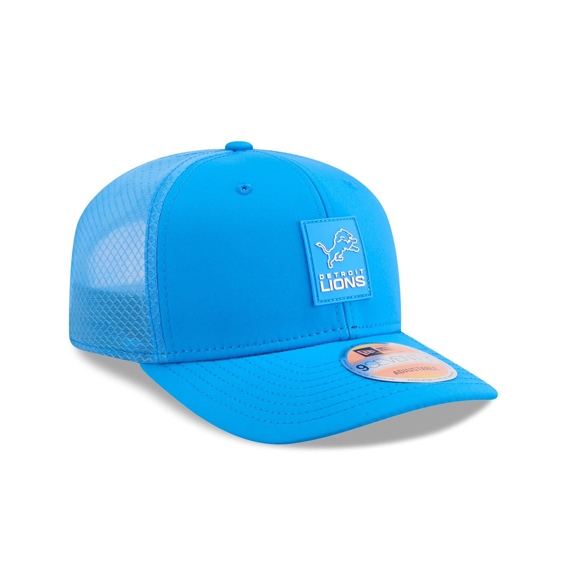 Detroit Lions 2025 Sideline Hot Weather 9SEVENTY Trucker Hat