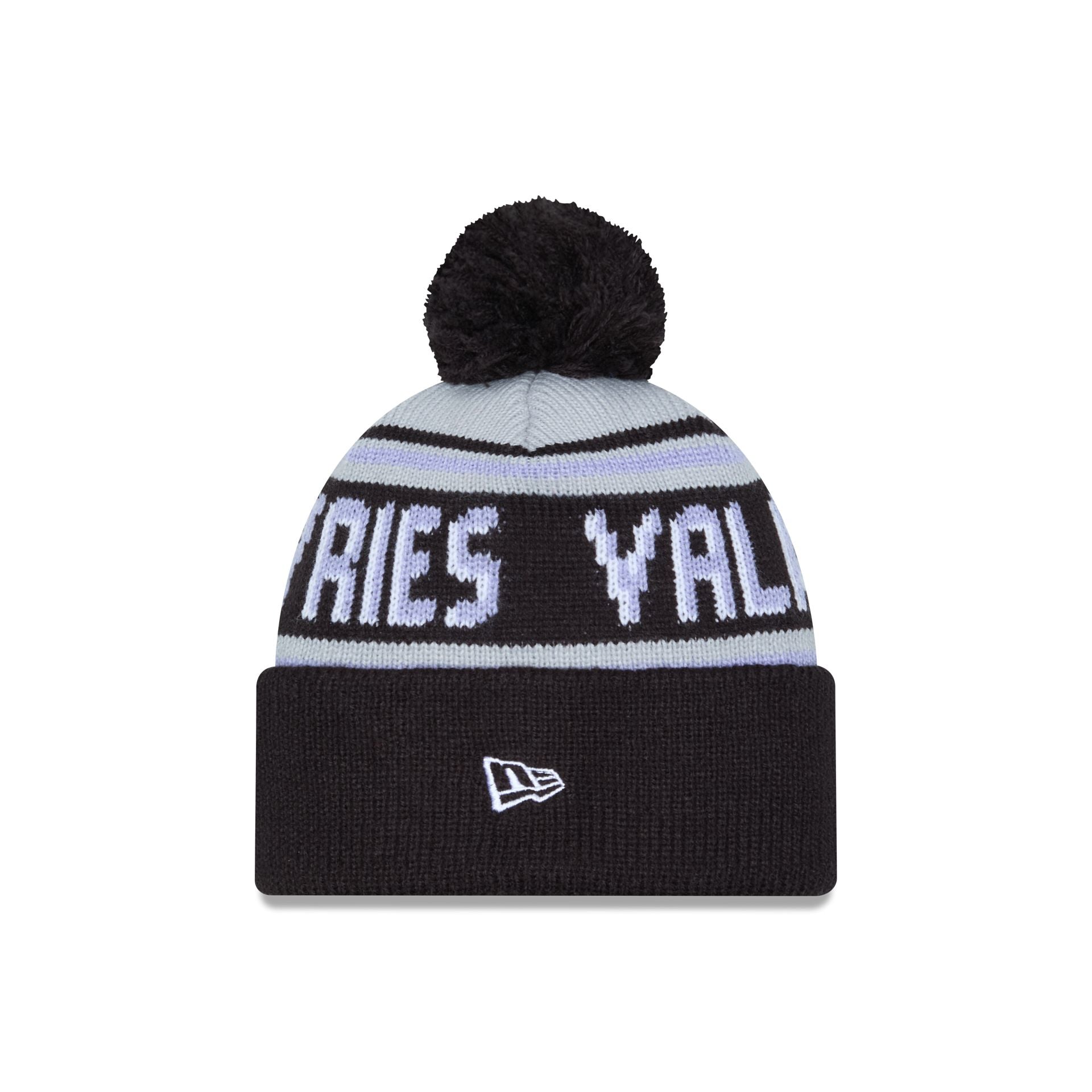 Golden State Valkyries Black Pom Knit Hat