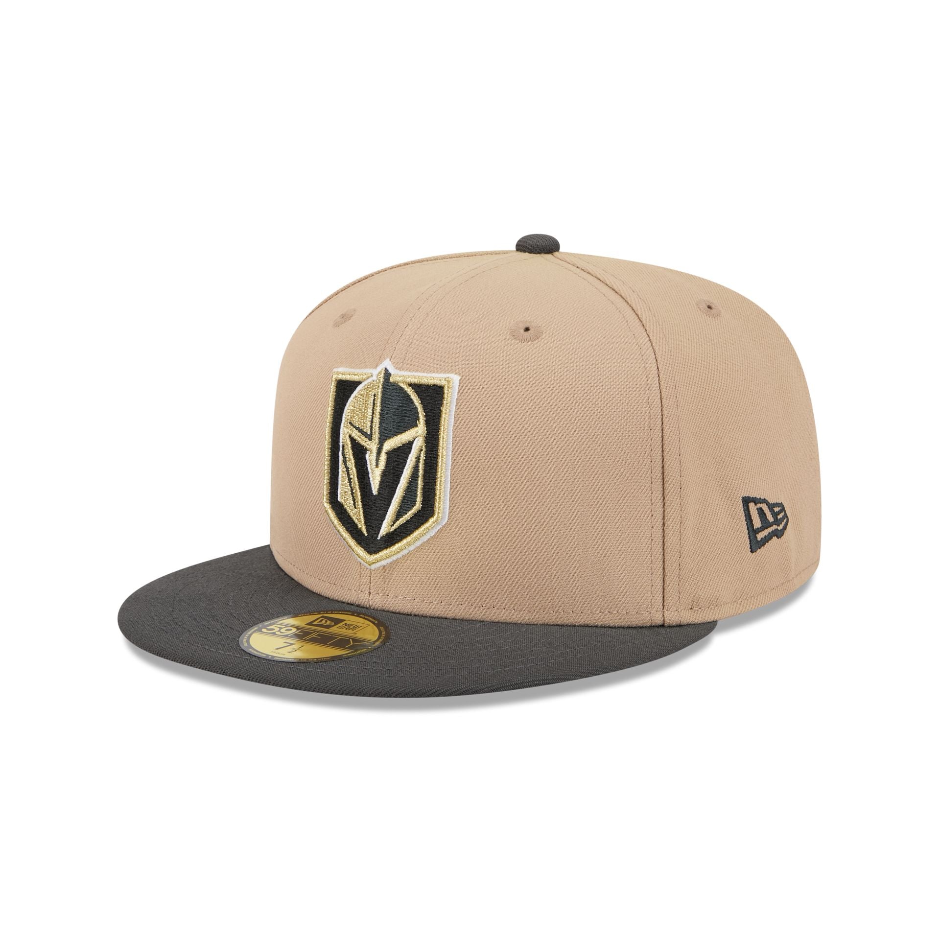 Vegas Golden Knights Camel 59FIFTY Fitted Hat - Nextgenmallstore