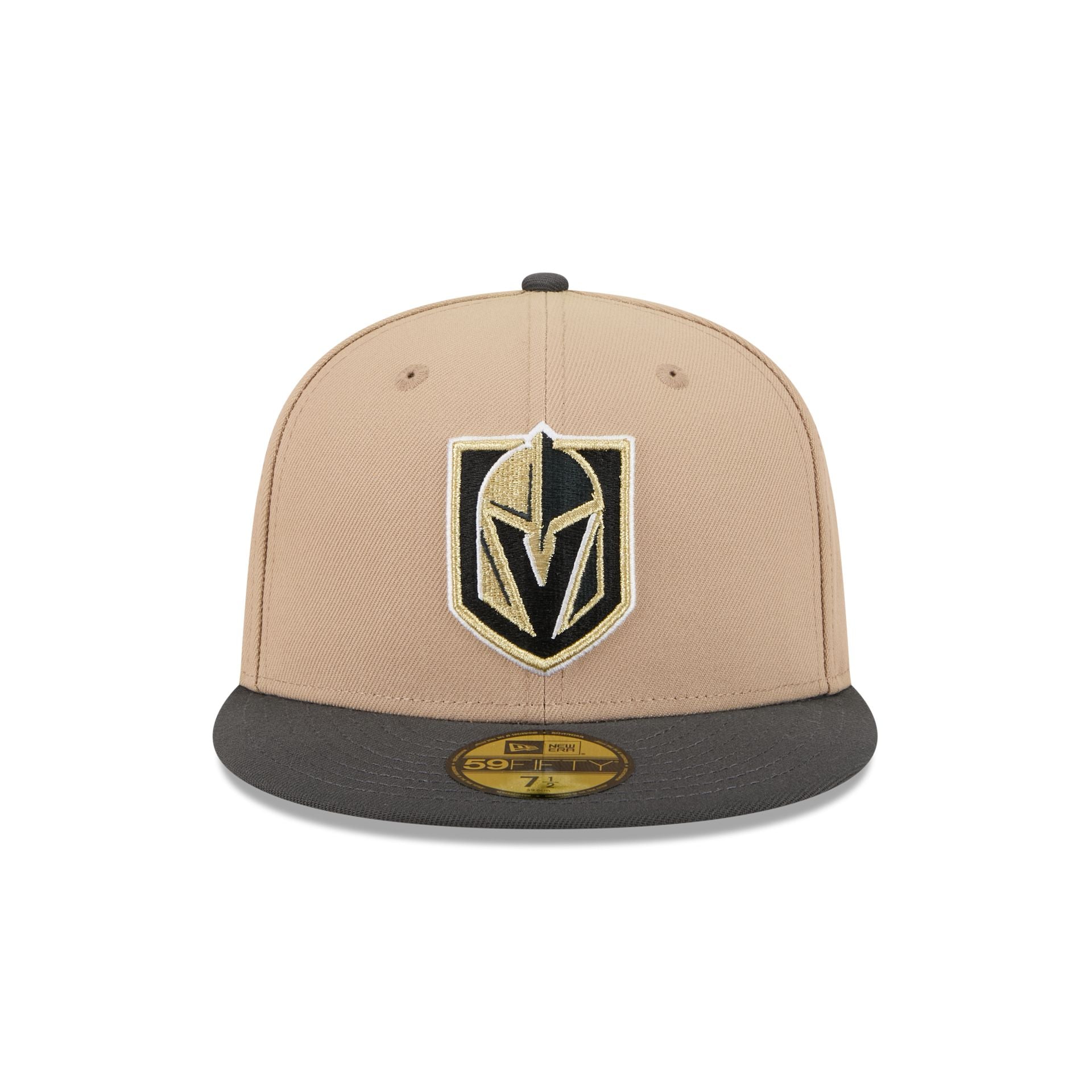 Vegas Golden Knights Camel 59FIFTY Fitted Hat