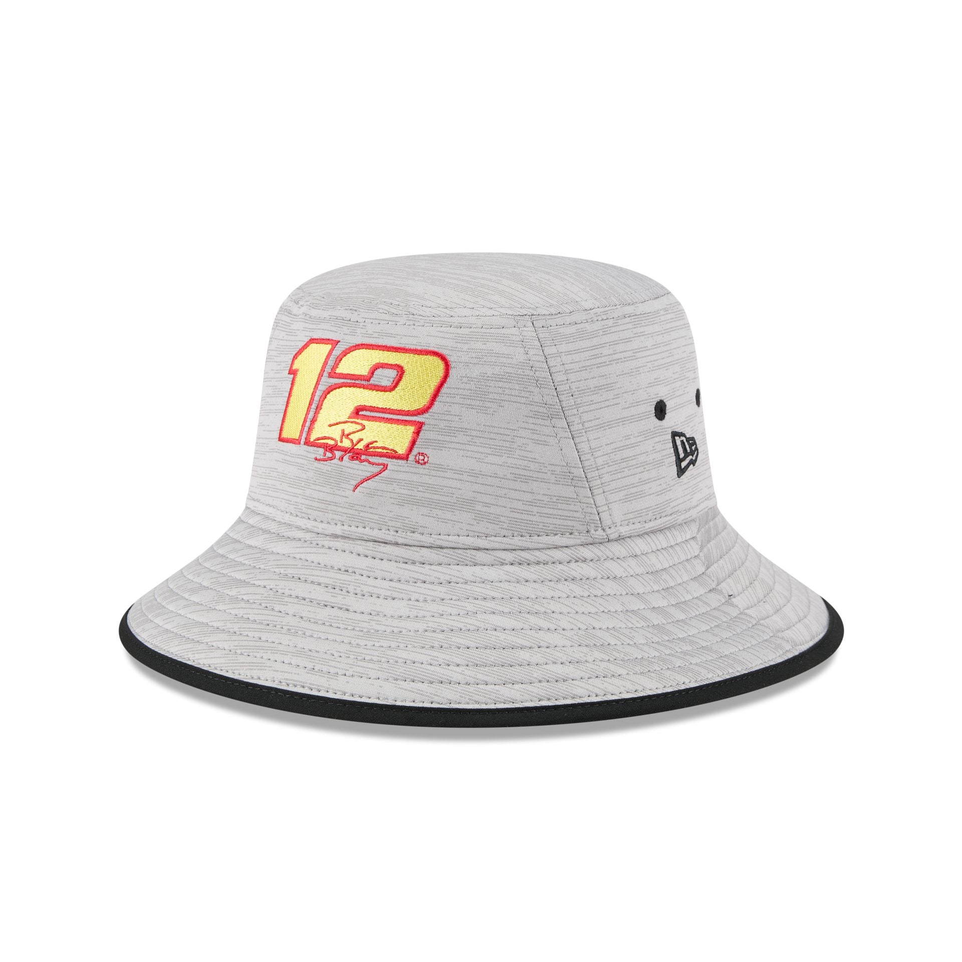 Team Penske Ryan Blaney Heathered Stretch Bucket Hat - Nextgenmallstore