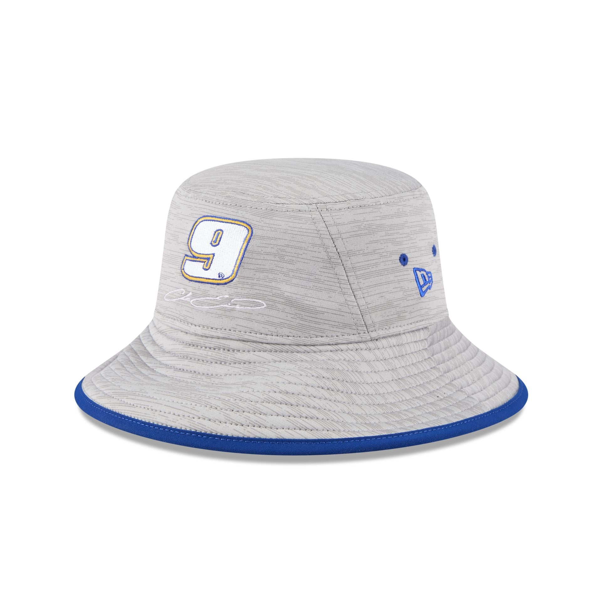 Hendrick Motorsports Chase Elliot Heathered Stretch Bucket Hat - Nextgenmallstore