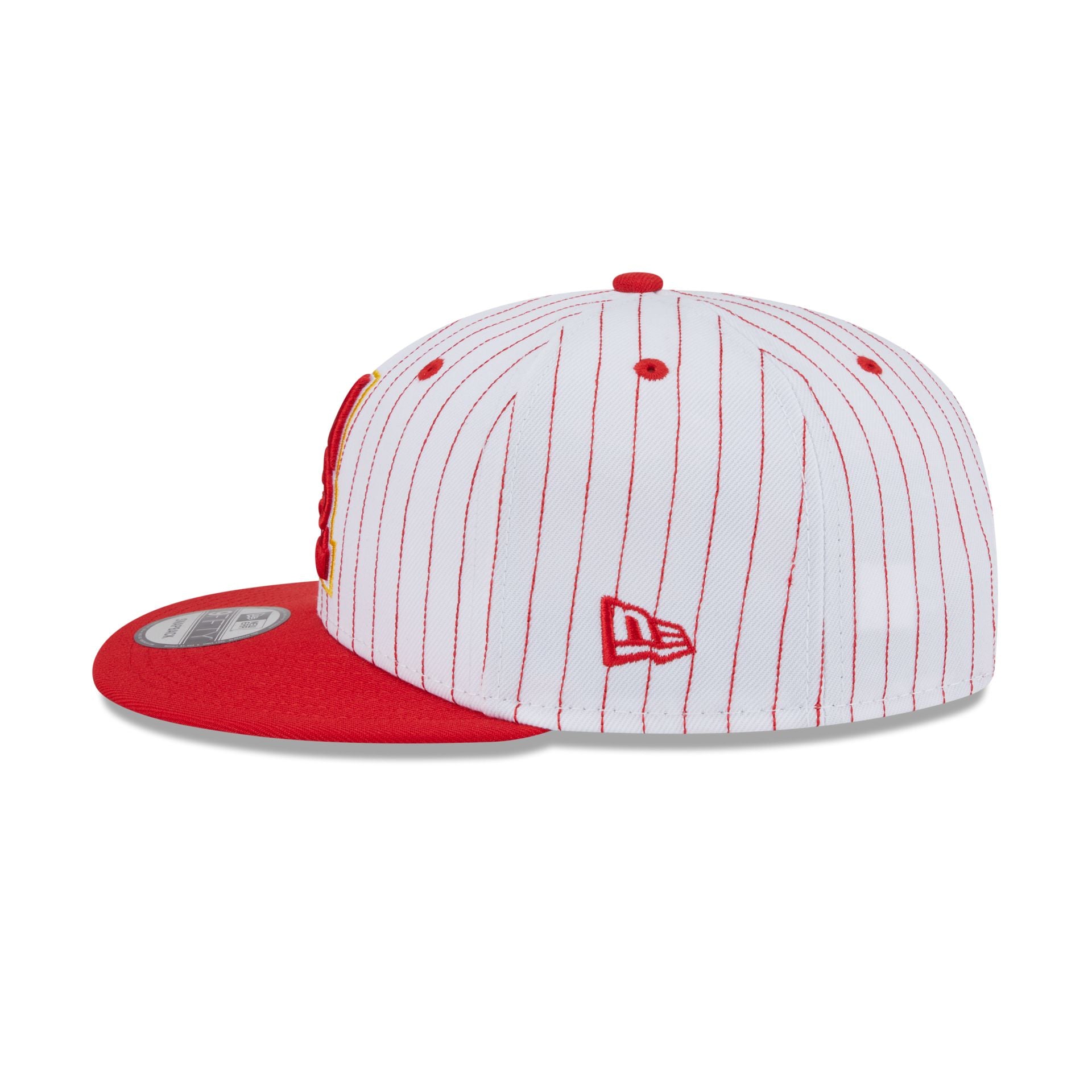 Atlanta Hawks Deceptor Pinstripe 9FIFTY Snapback Hat