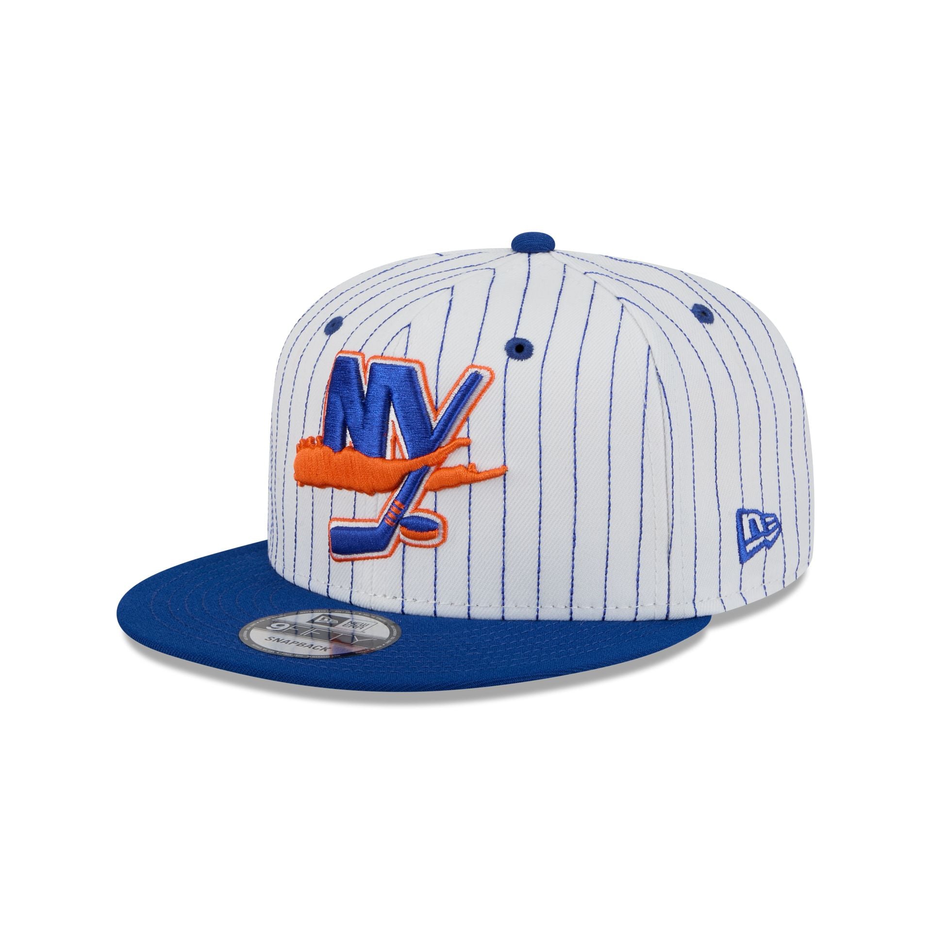 New York Islanders Deceptor Pinstripe 9FIFTY Snapback Hat