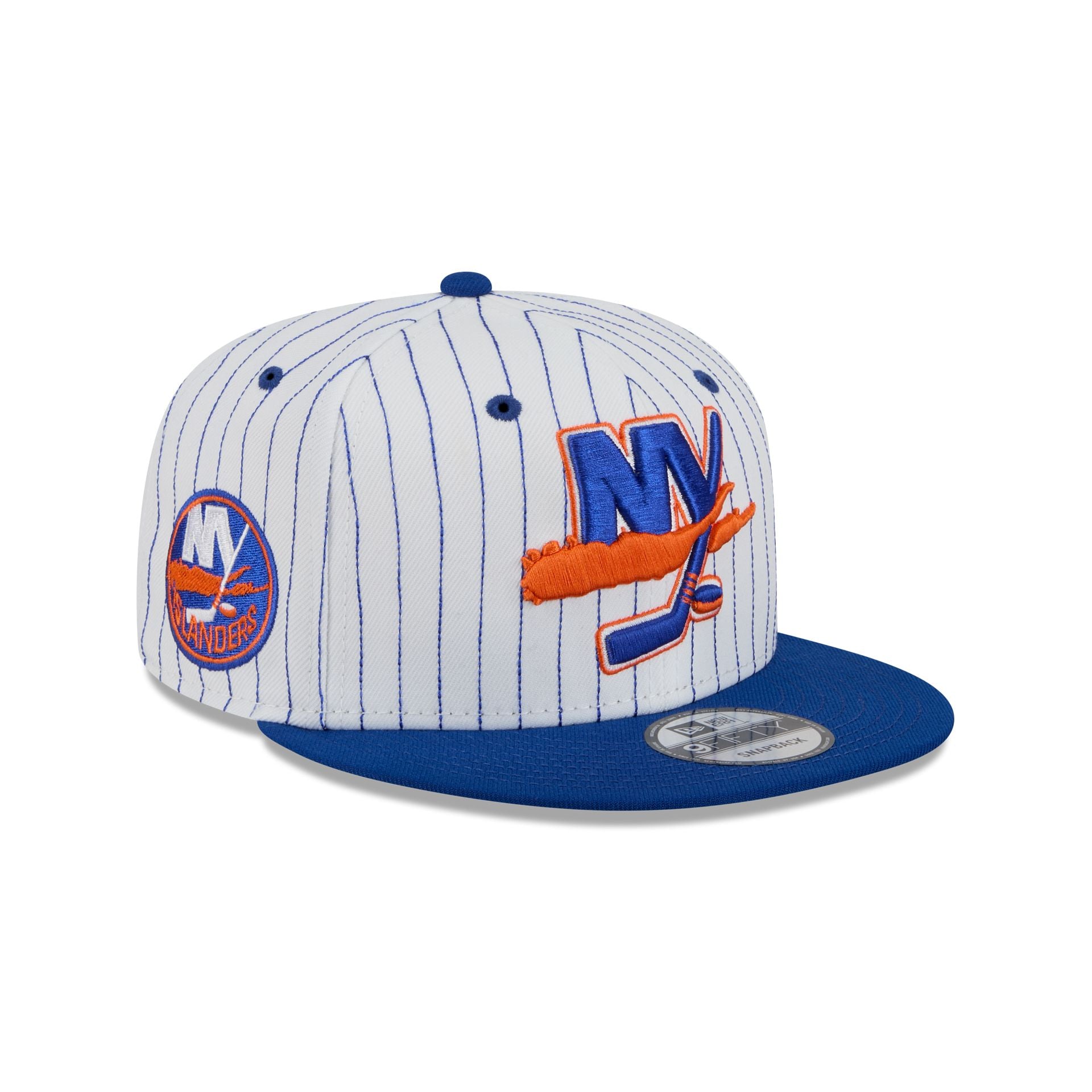 New York Islanders Deceptor Pinstripe 9FIFTY Snapback Hat - Nextgenmallstore