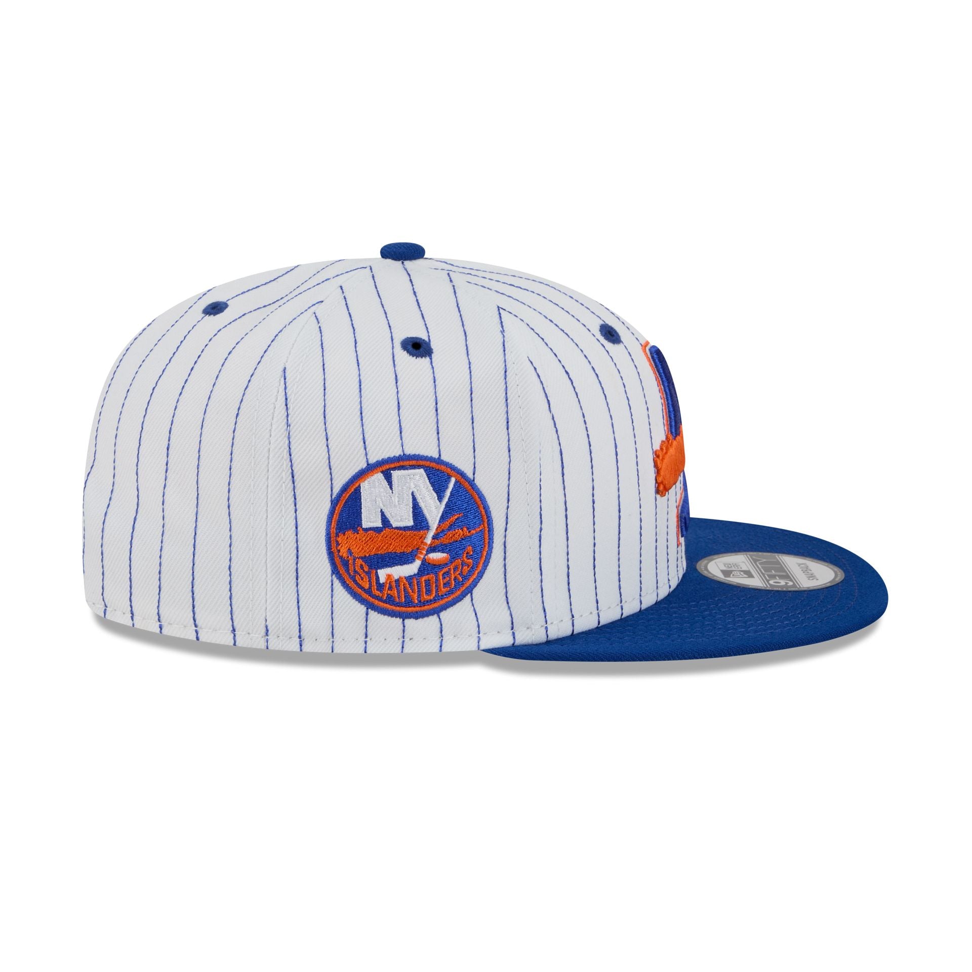 New York Islanders Deceptor Pinstripe 9FIFTY Snapback Hat