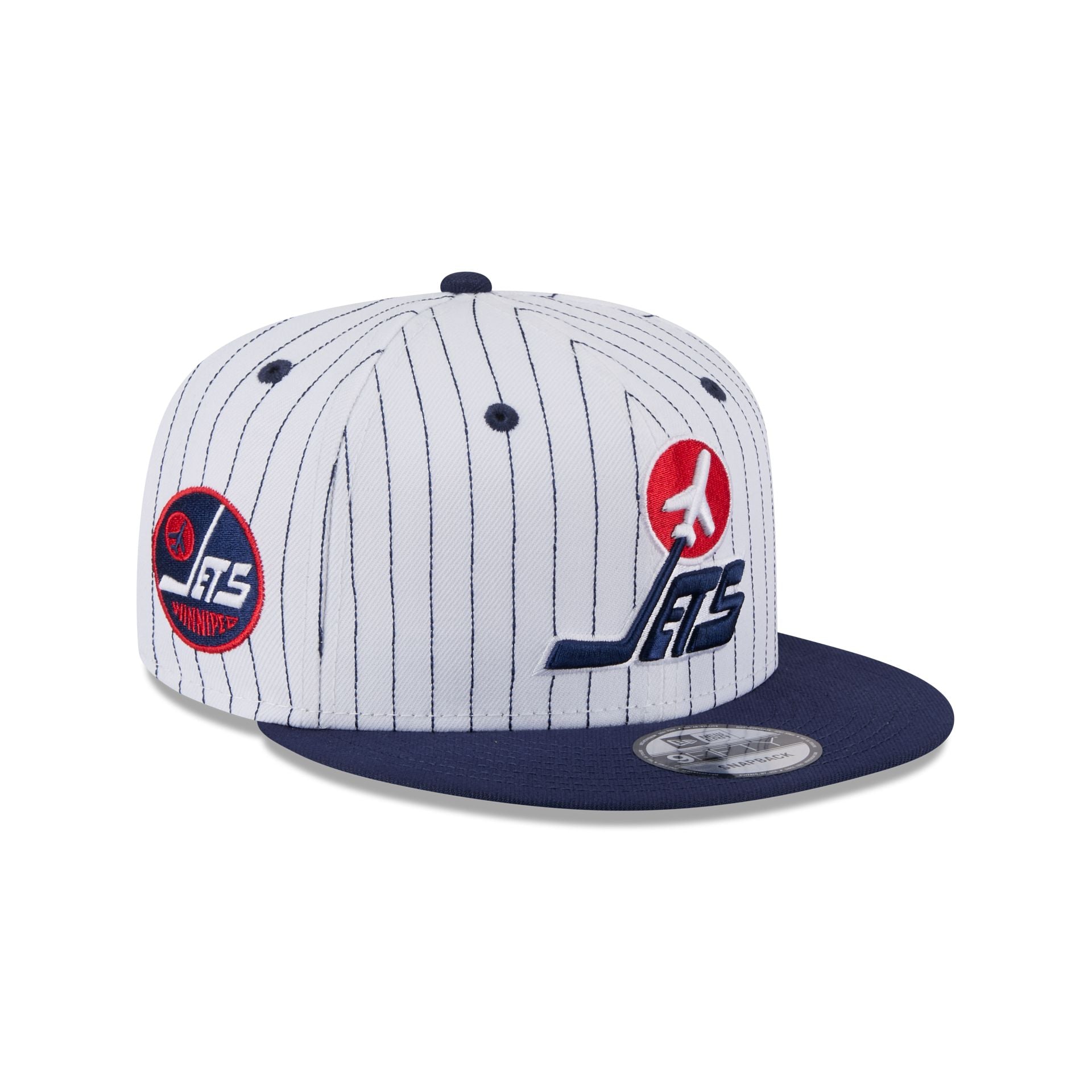 Winnipeg Jets Deceptor Pinstripe 9FIFTY Snapback Hat - Nextgenmallstore