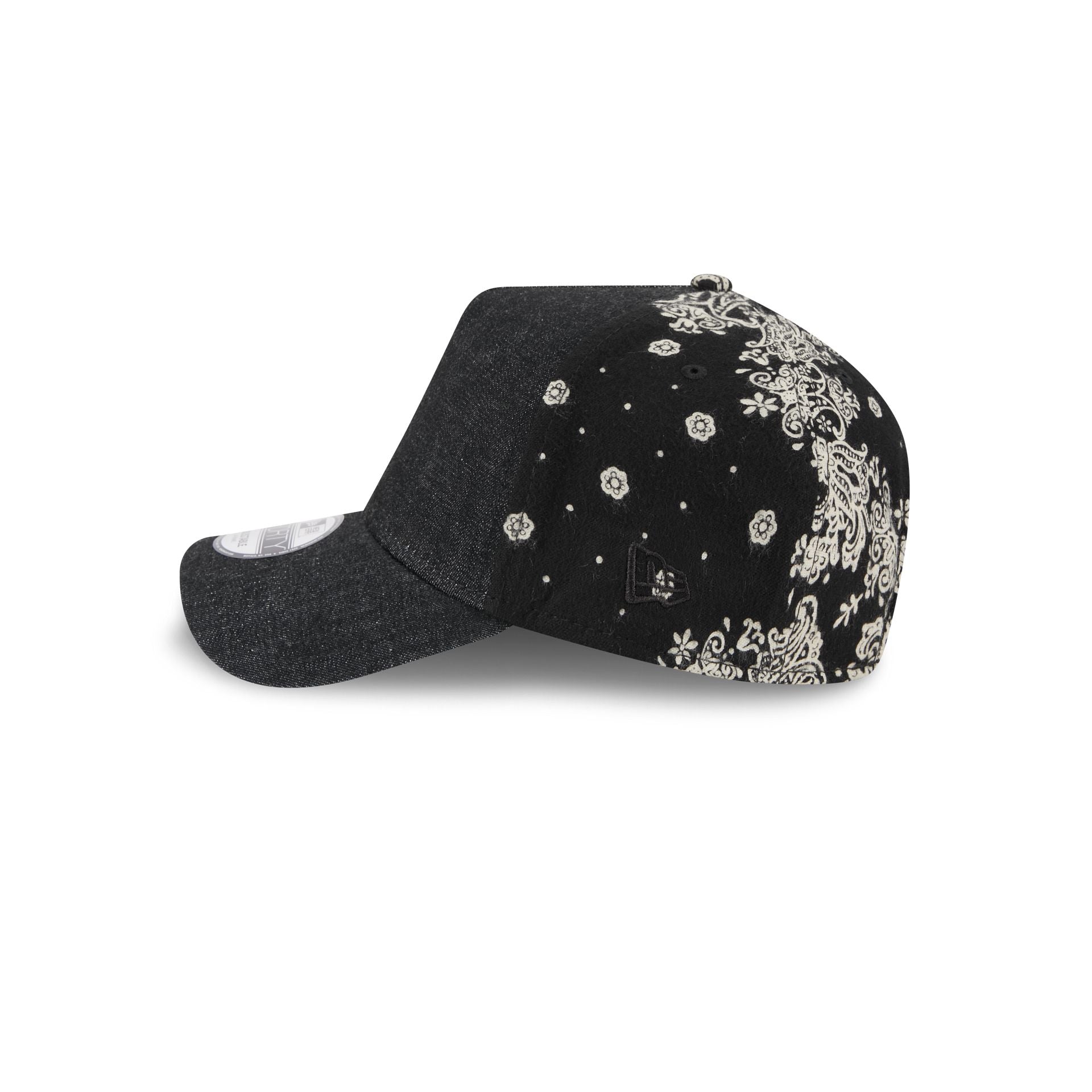 Nextgenmallstore Black Paisley 9FORTY A-Frame Adjustable Hat