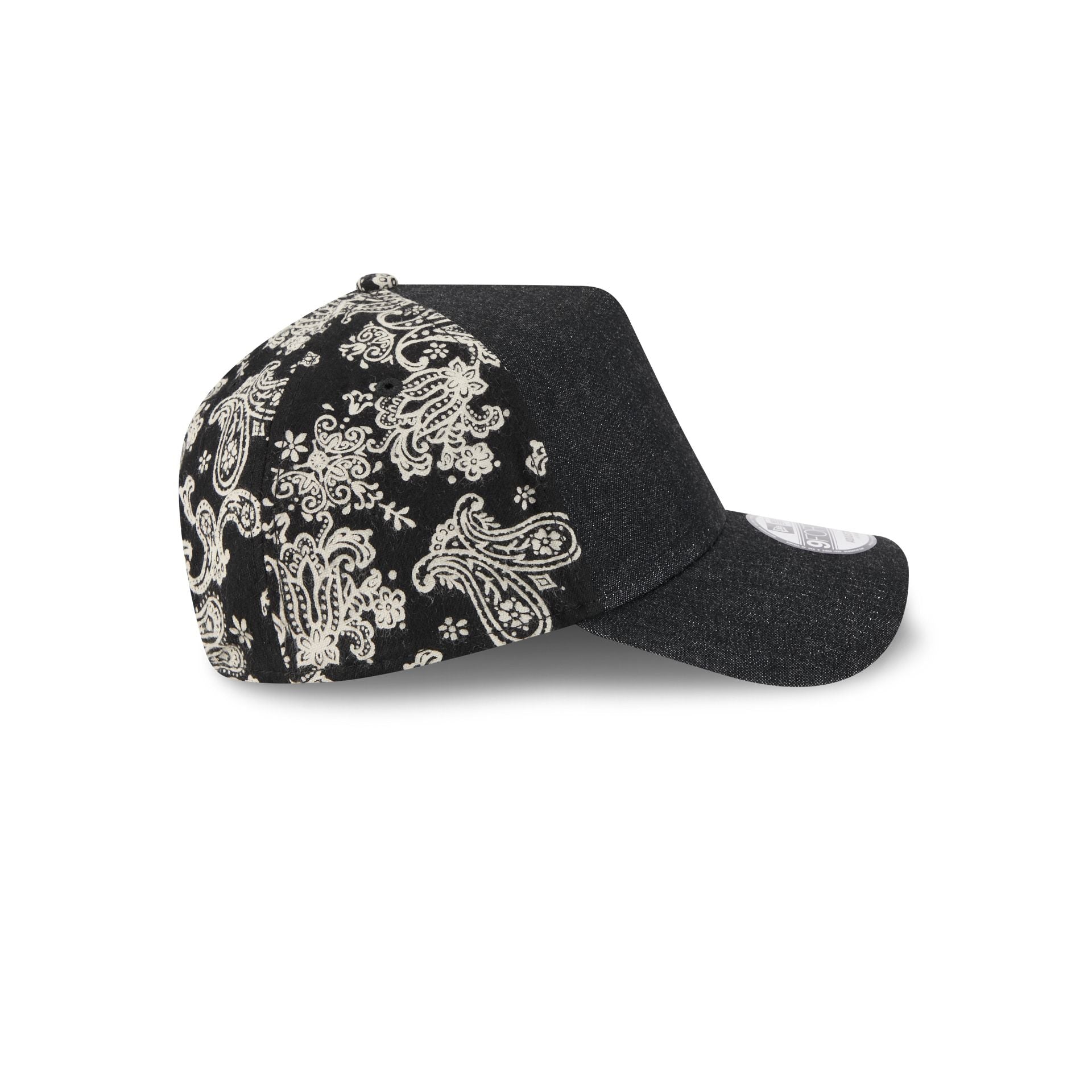 Nextgenmallstore Black Paisley 9FORTY A-Frame Adjustable Hat