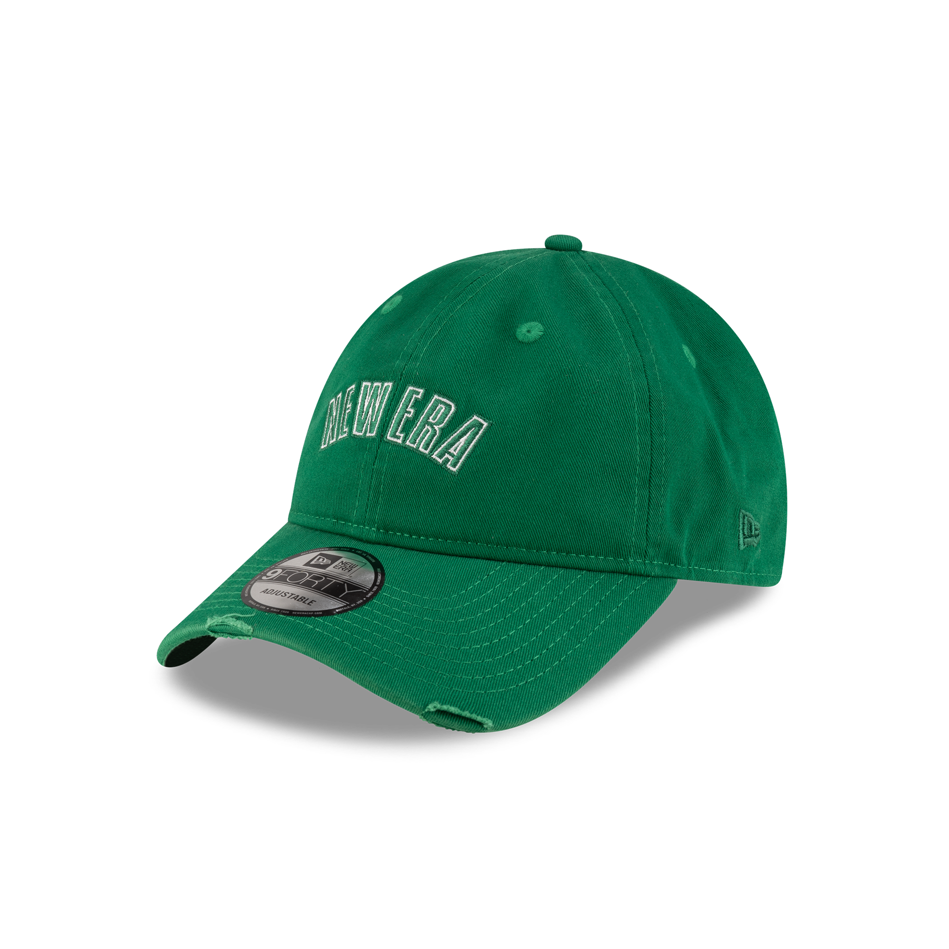 New Era Branded Sweep Rugby Kelly Green 9FORTY Adjustable Hat - Nextgenmallstore