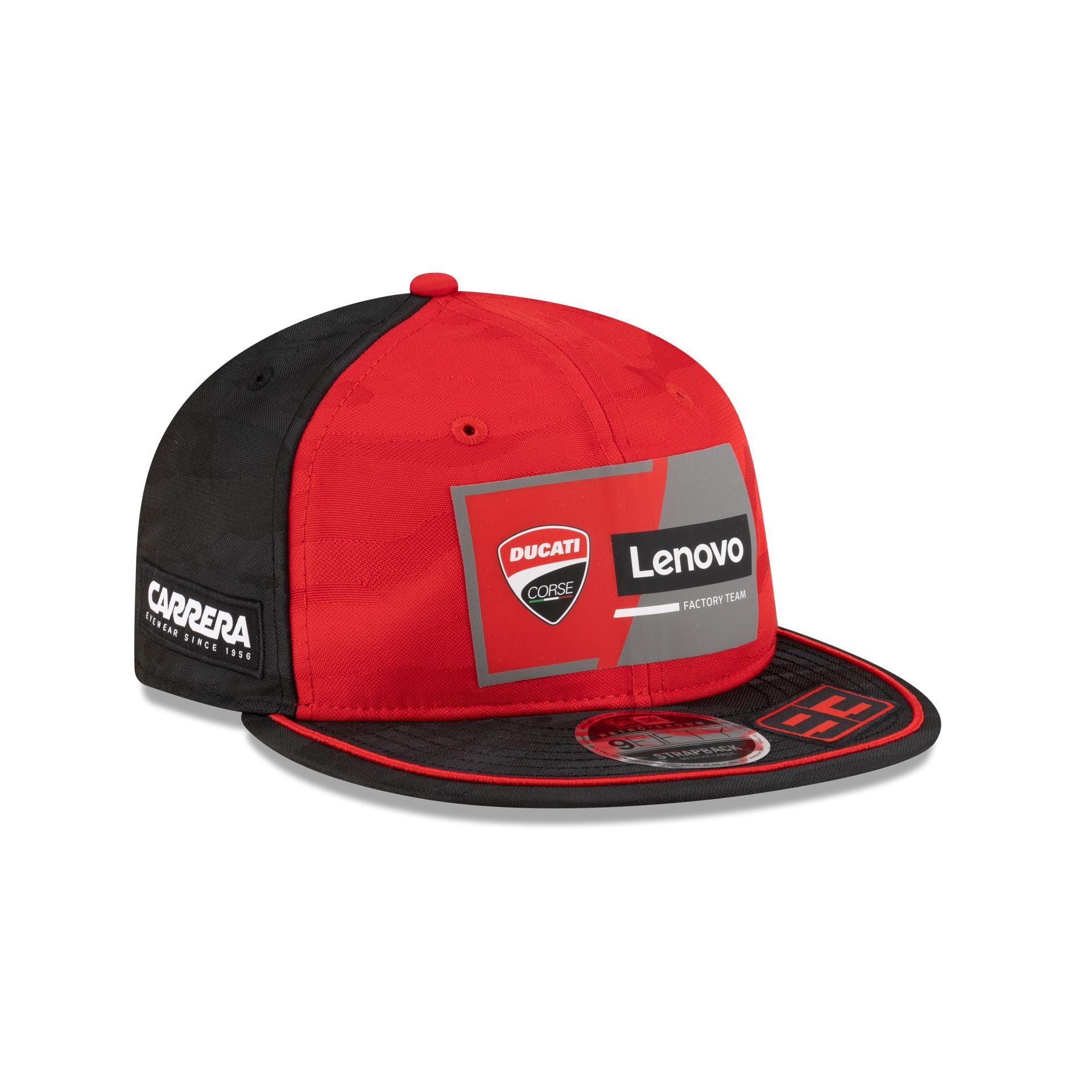 Ducati Lenovo Team MotoGP Marc Marquez Teamline Retro Crown 9FIFTY Strapback Hat