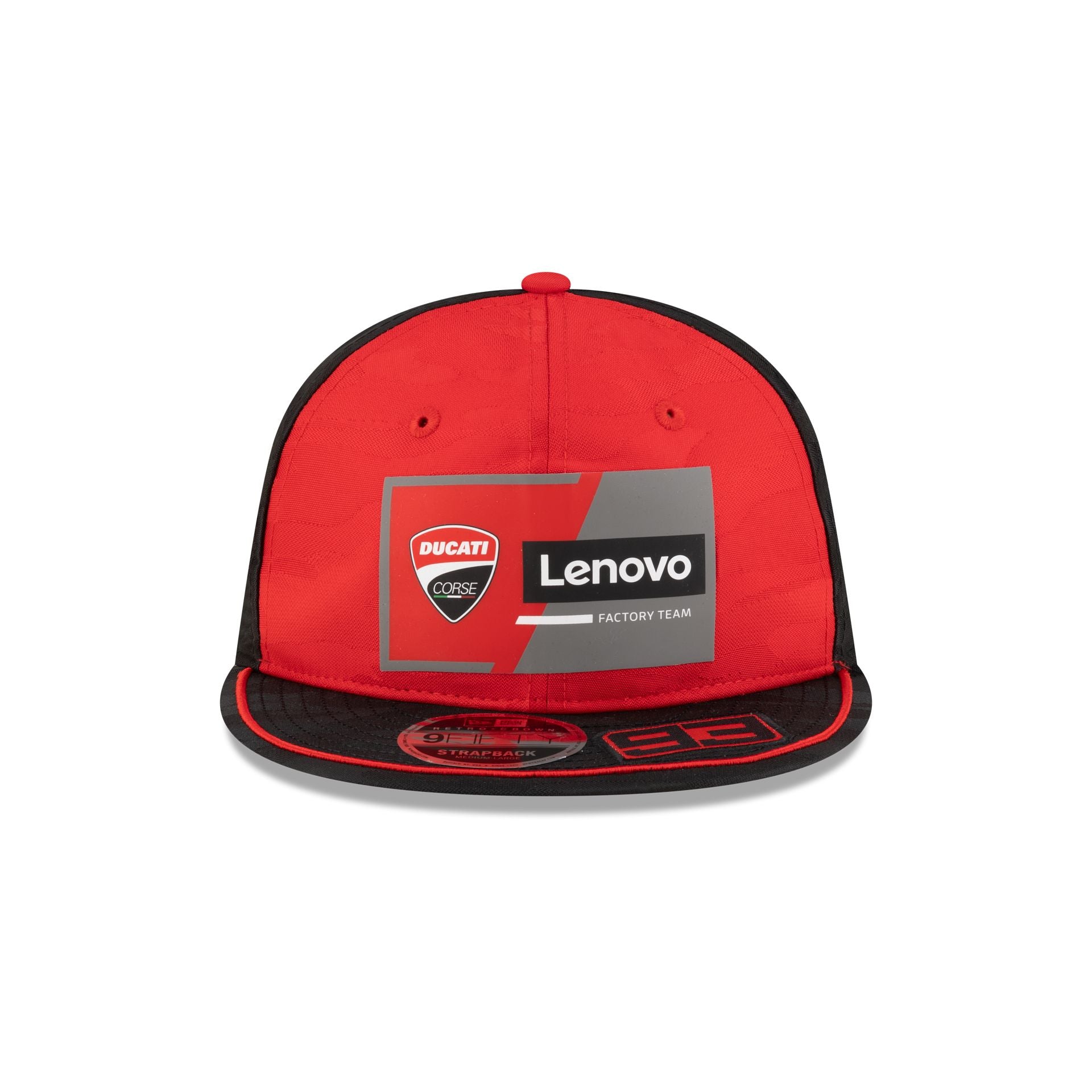 Ducati Lenovo Team MotoGP Marc Marquez Teamline Retro Crown 9FIFTY Strapback Hat