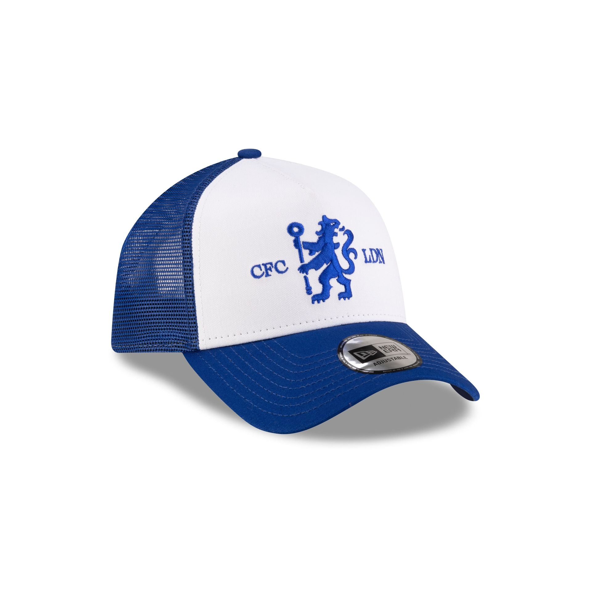 Chelsea FC 120th Anniversary 9FORTY A-Frame Trucker Snapback Hat