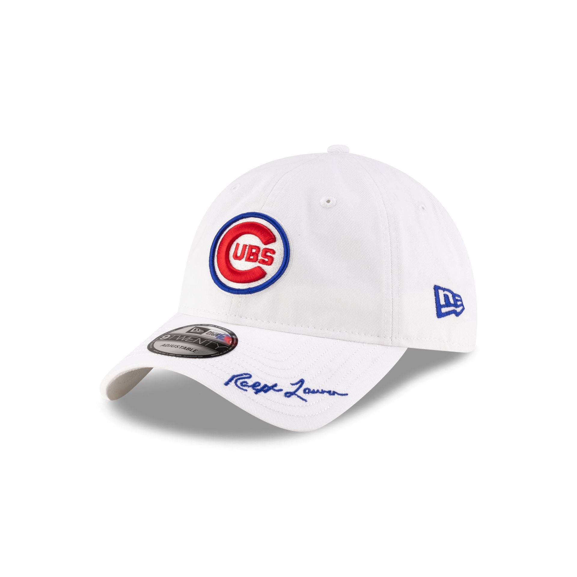 Ralph Lauren x Chicago Cubs White 9TWENTY Adjustable Hat - Nextgenmallstore