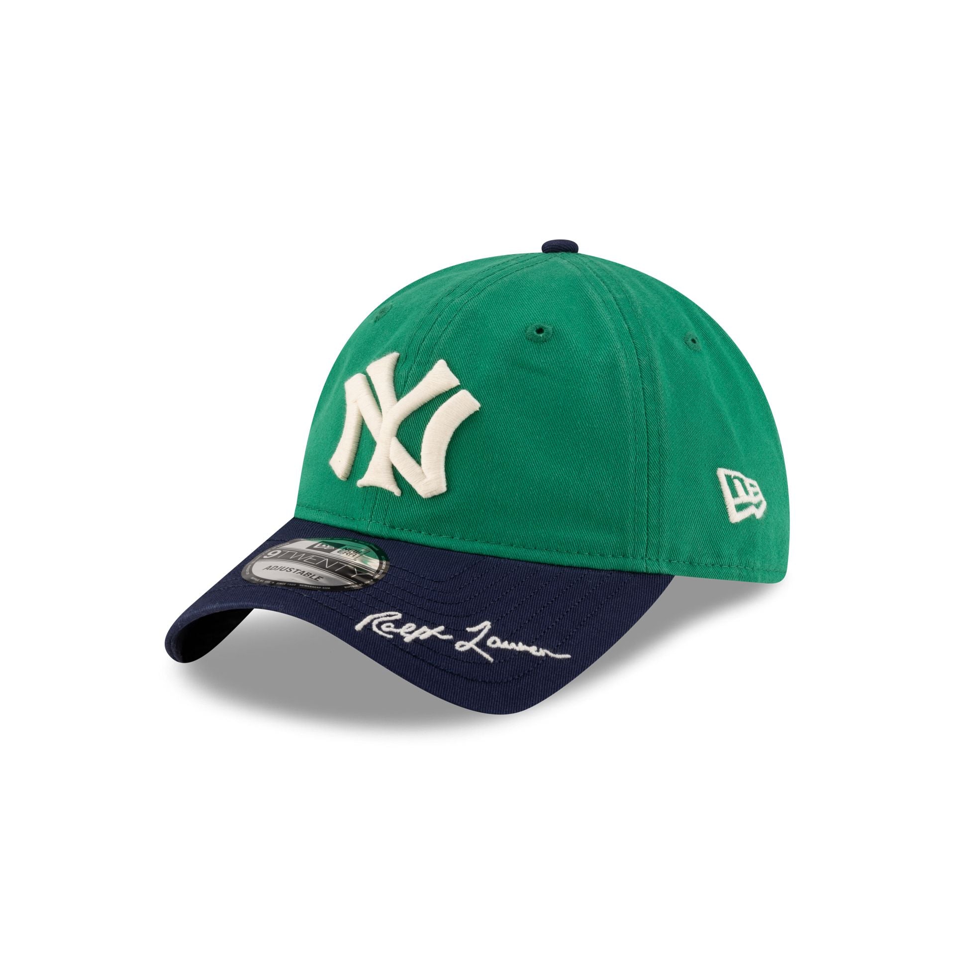 Ralph Lauren x New York Yankees Green 9TWENTY Adjustable Hat - Nextgenmallstore